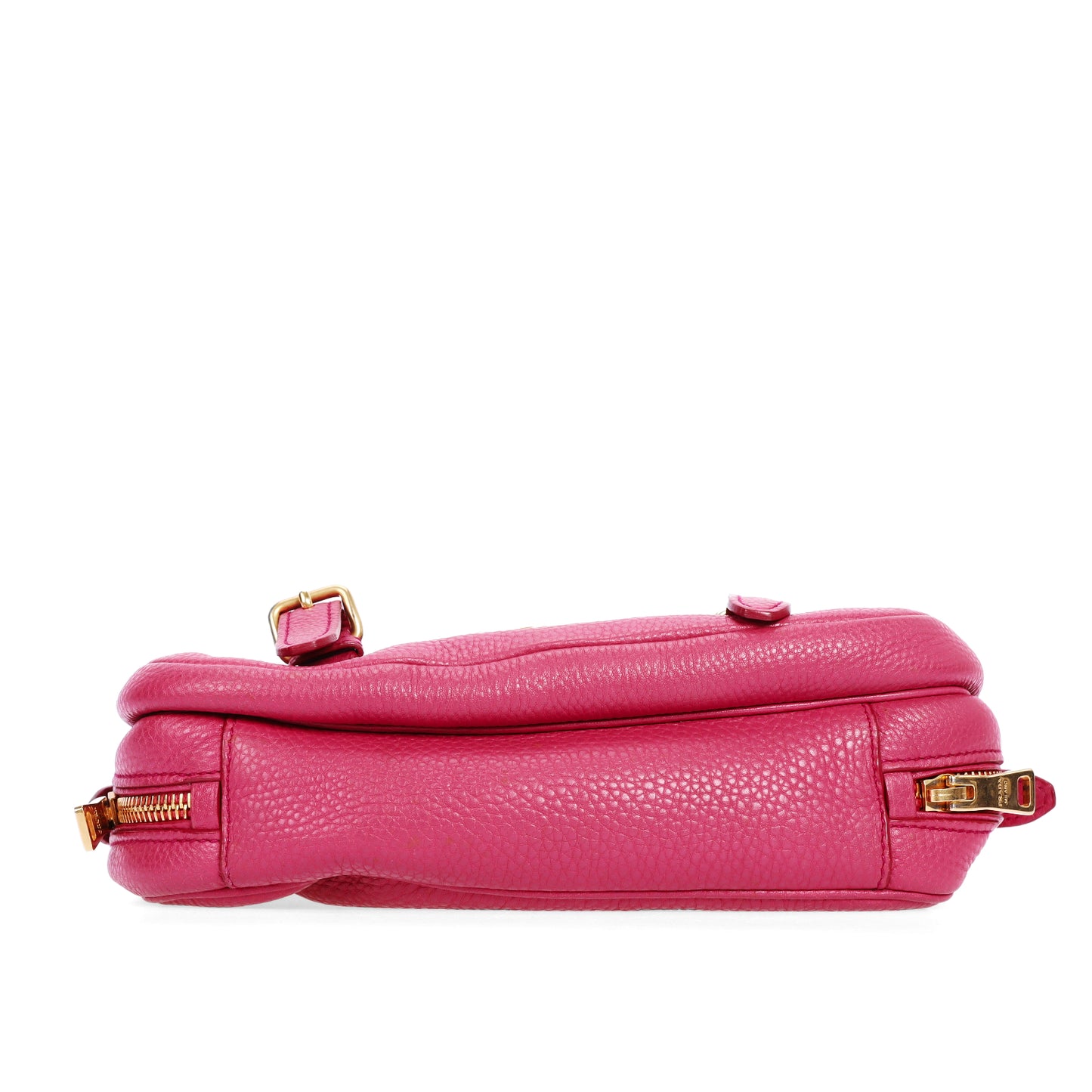 Pre-Owned Prada Pink Calfskin Leather Crossbody Bag 18516807