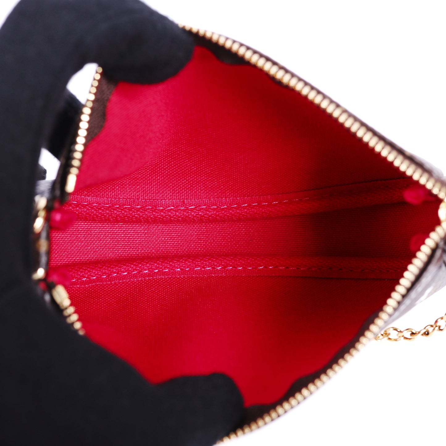 Pre-Owned Louis Vuitton Pochette Accessoires Monogram  Brown Coated Canvas  Small Leather Goods 18809526