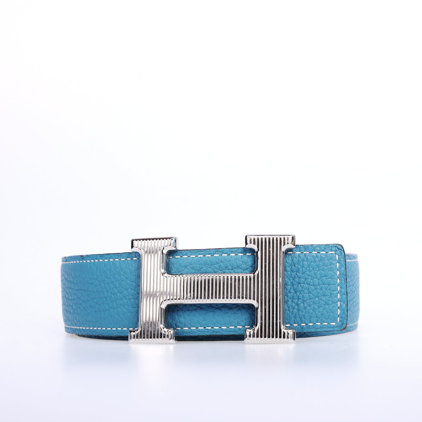 hermes blue belt 19630571