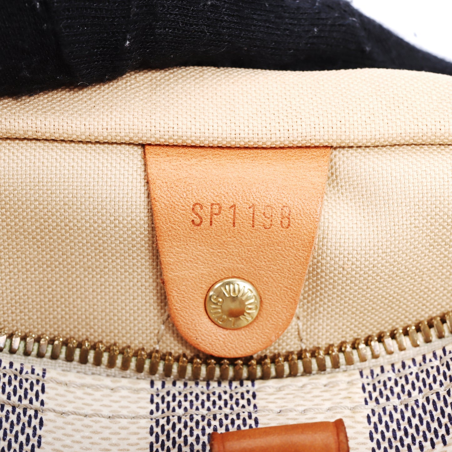 Pre-Owned Louis Vuitton Speedy Bandouliere 30 Damier Azur Coated Canvas Shoulder Bag 20508964