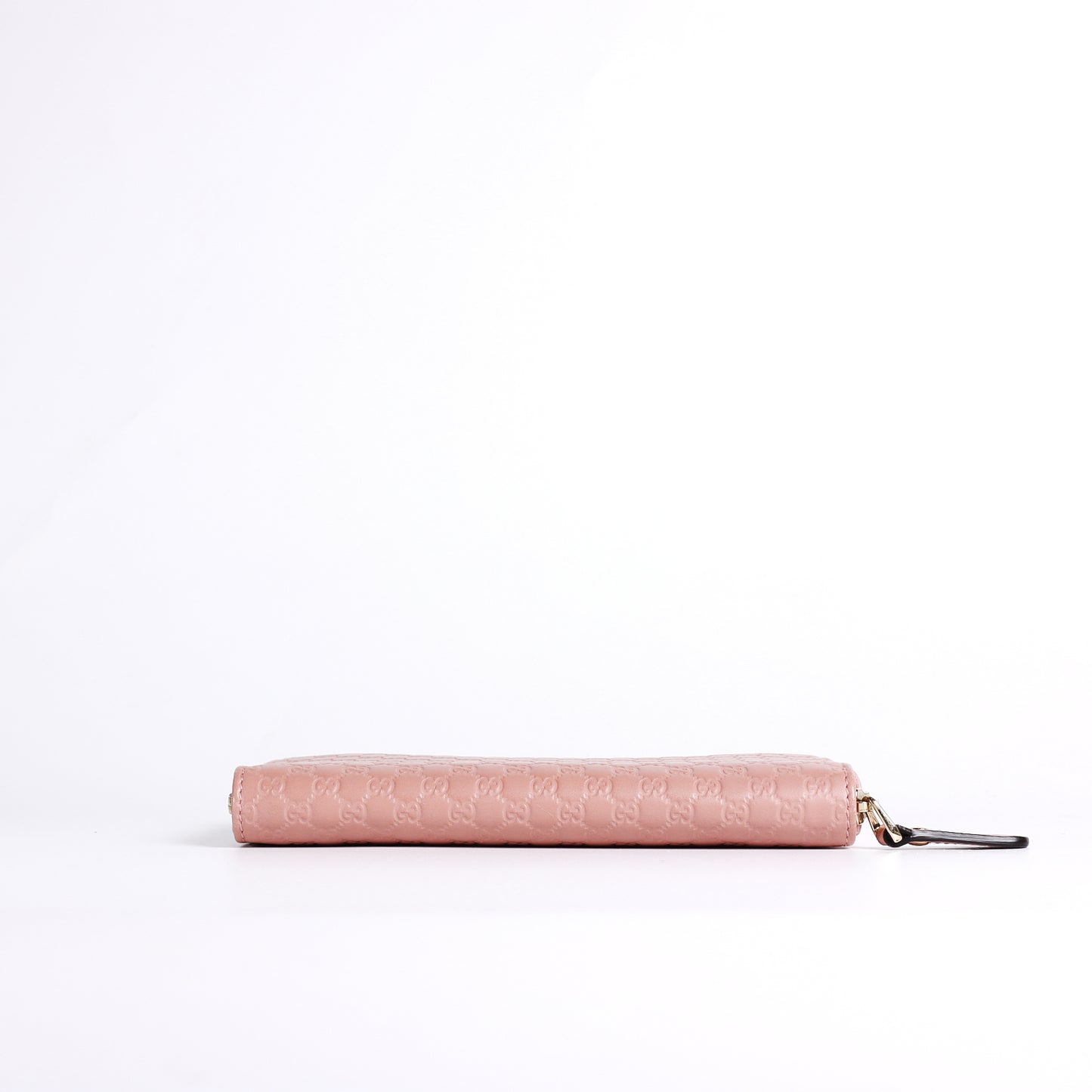 Pre-owned GUCCI Signature Pink calfskin Zippy Wallet 20872270