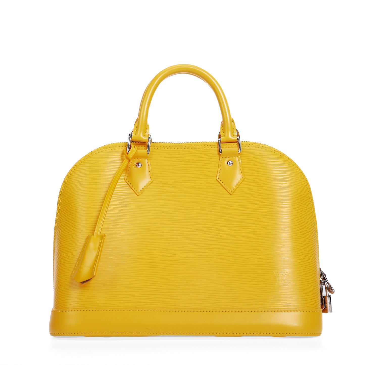 Pre-Owned Louis Vuitton LV Alma Yellow Epi Leather Handbag 23395364