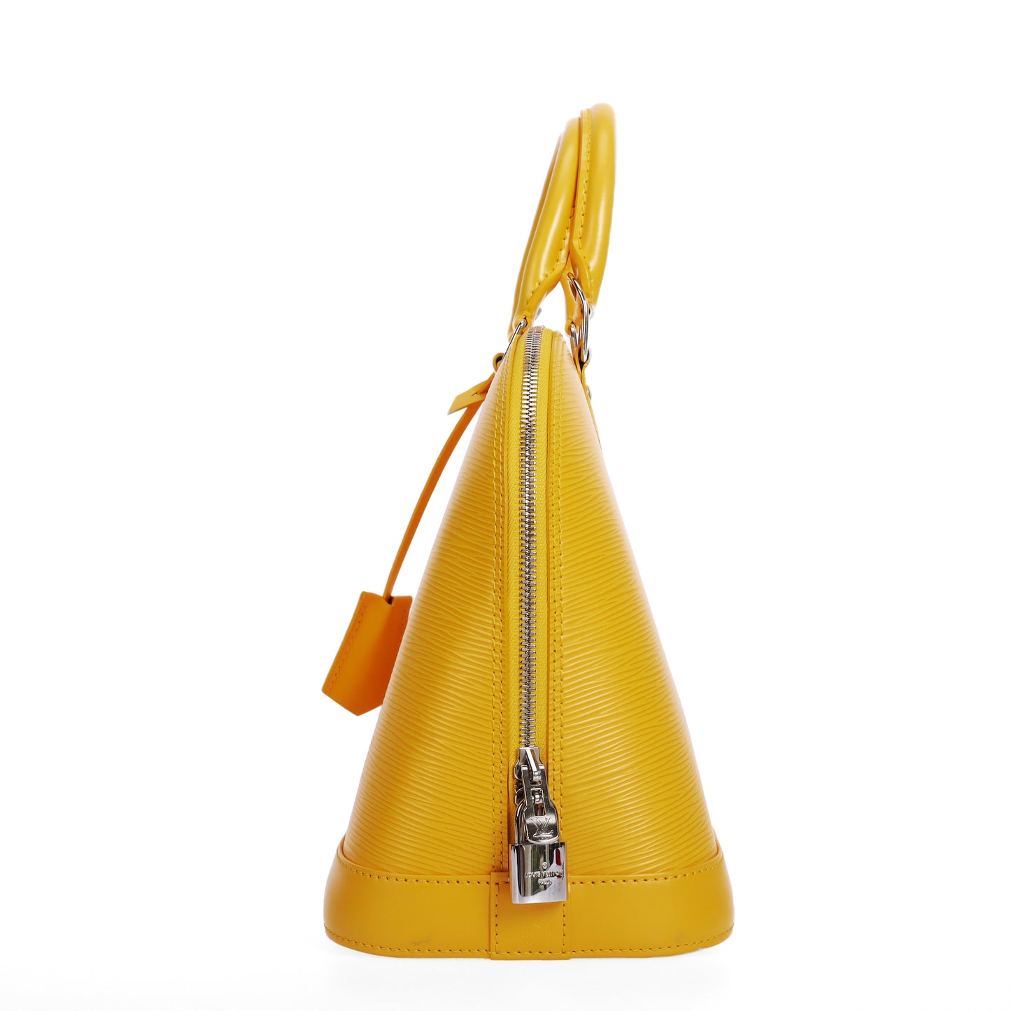 Pre-Owned Louis Vuitton LV Alma Yellow Epi Leather Handbag 23395364