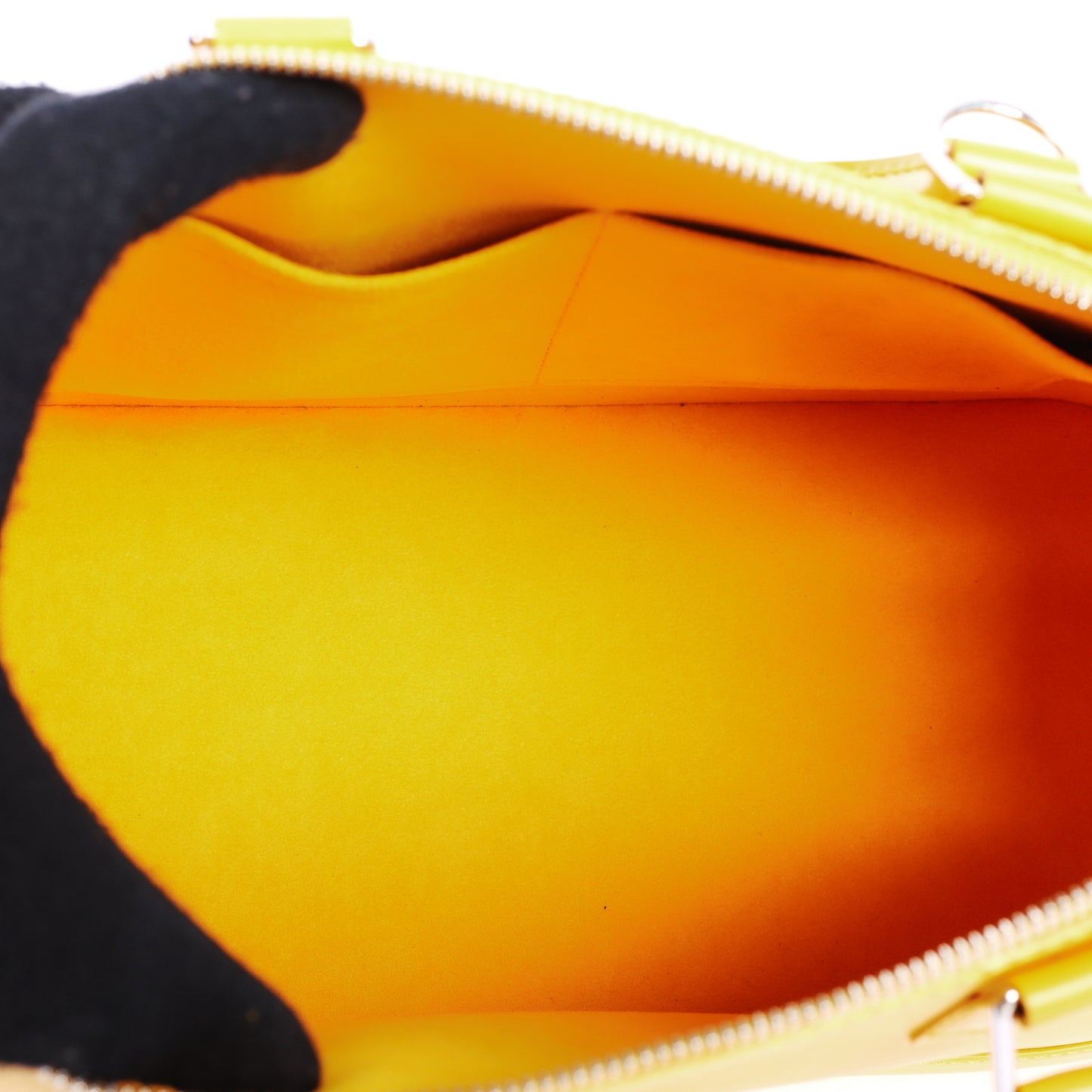 Pre-Owned Louis Vuitton LV Alma Yellow Epi Leather Handbag 23395364