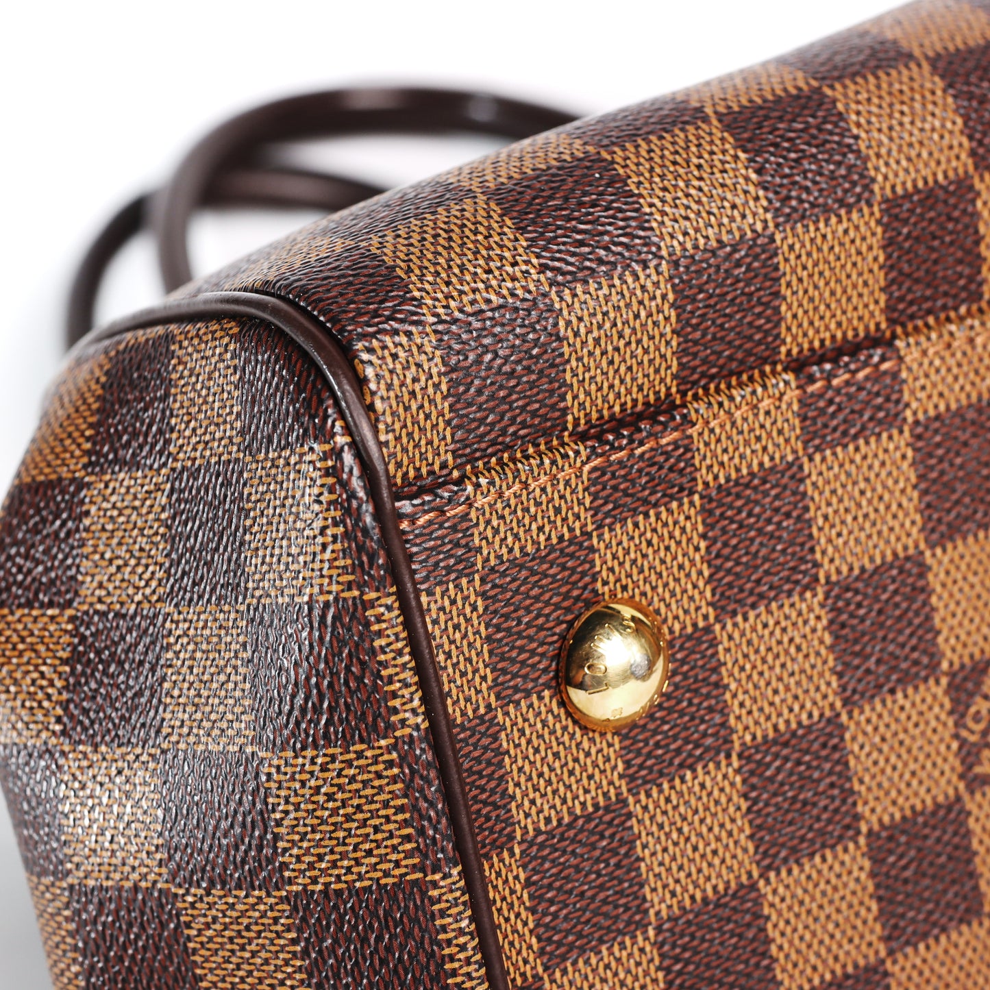 Pre-Owned Louis Vuitton Trevi Brown Damier Ebene Coated Canvas Shoulder Bag 24799340