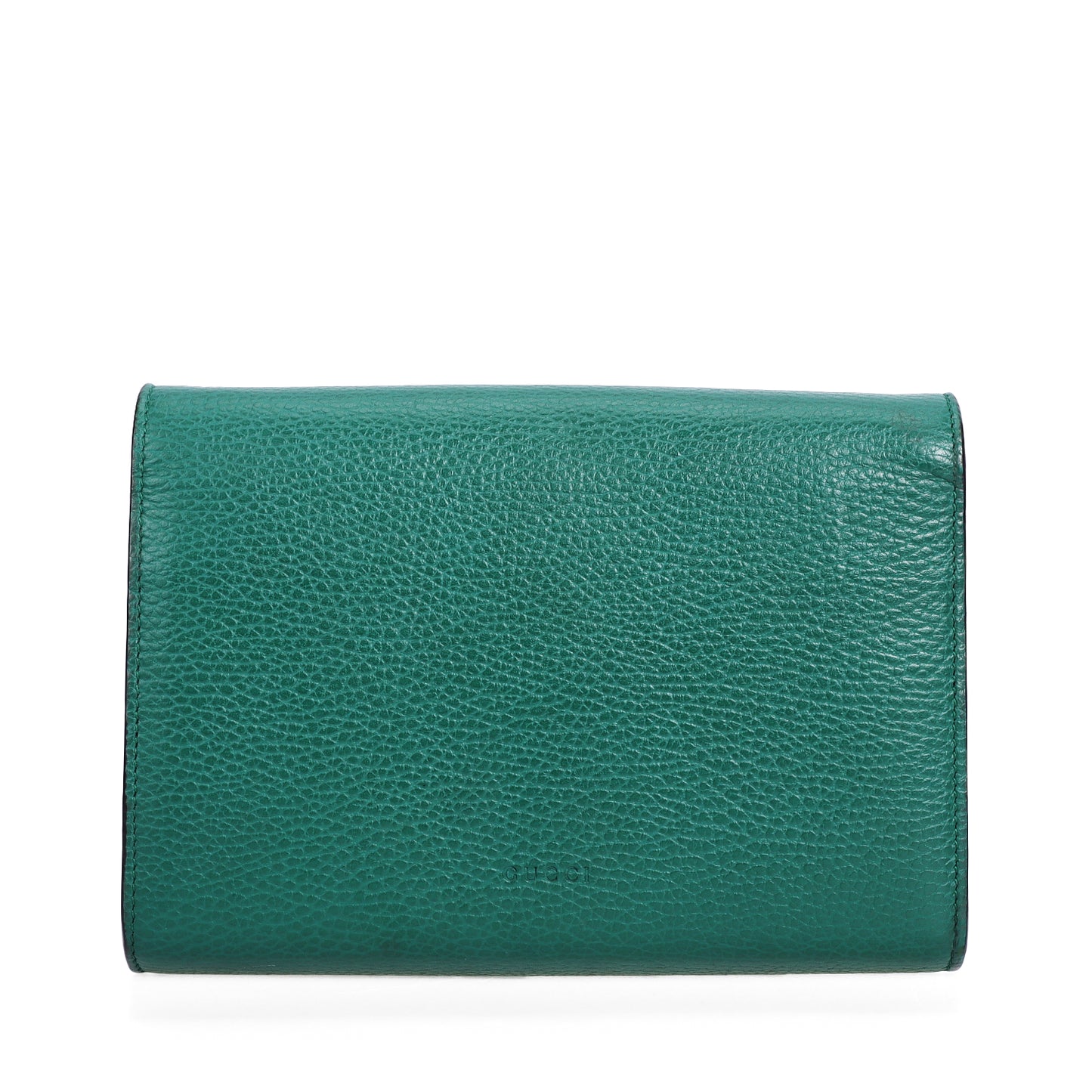 Pre-Owned Gucci Dionysus Green Calfskin  Wallet on Chain 25234806