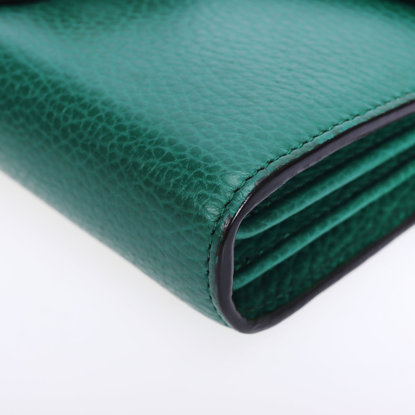 Pre-Owned Gucci Dionysus Green Calfskin  Wallet on Chain 25234806