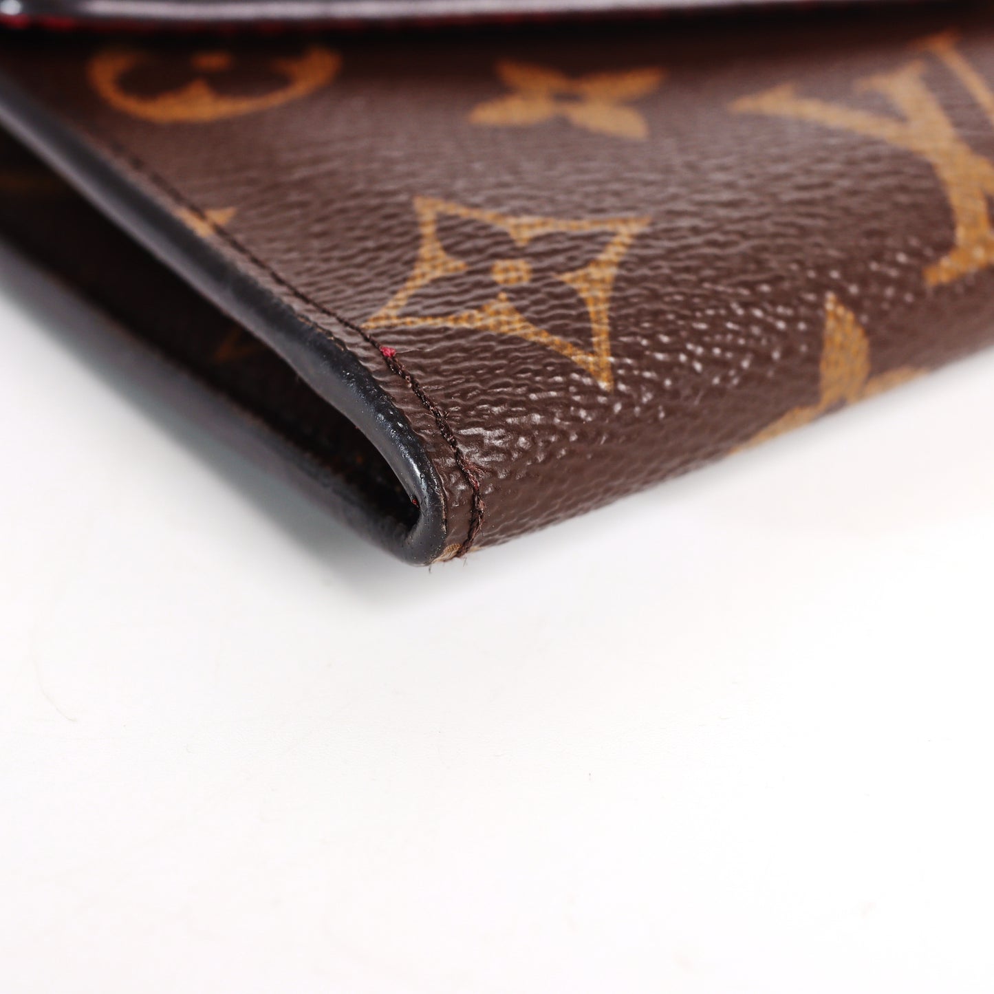 Pre-Owned Louis Vuitton Monogram Brown Coated Canvas Wallet 27823809