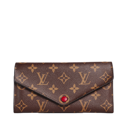Pre-Owned Louis Vuitton Monogram Brown Coated Canvas Wallet 27823809