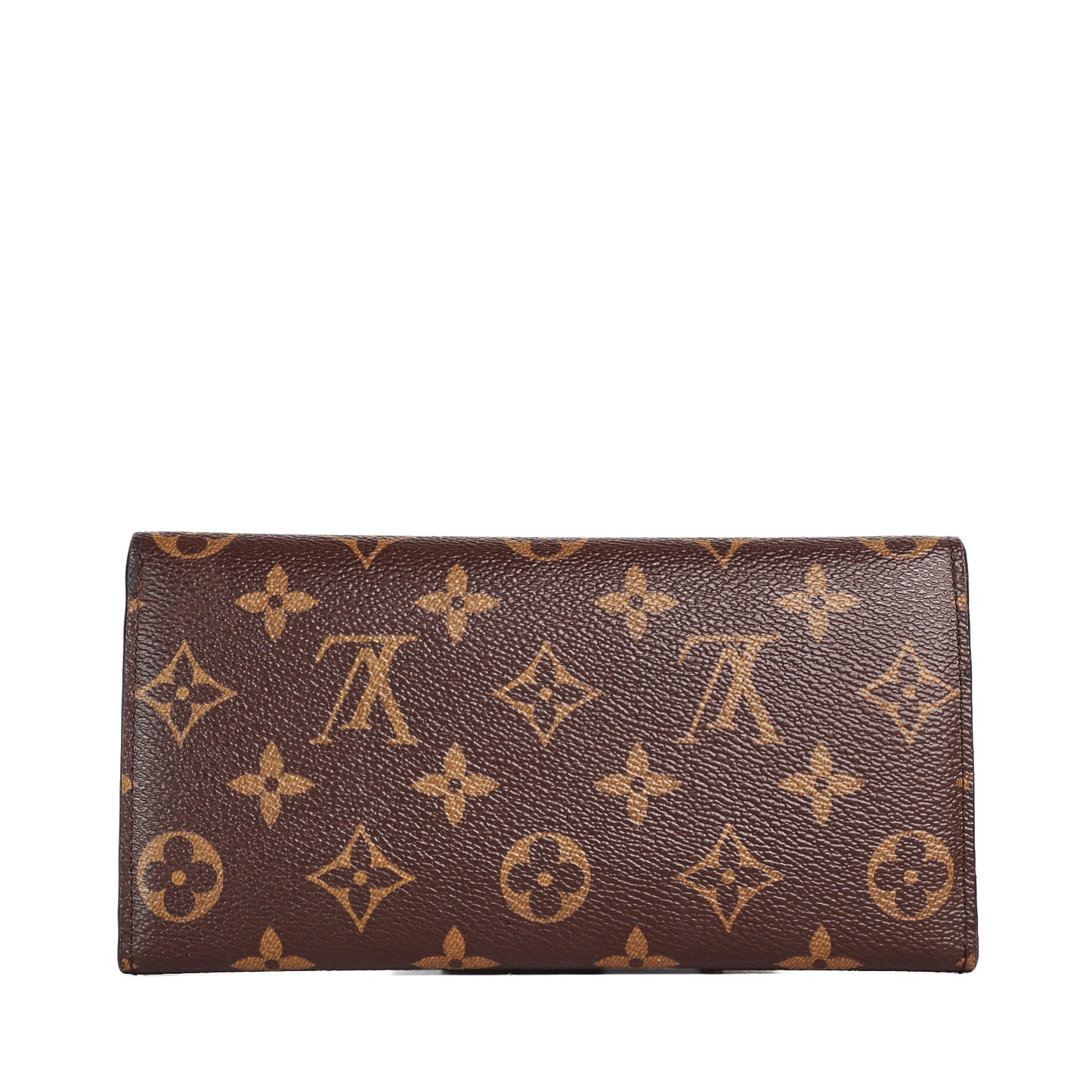Pre-Owned Louis Vuitton Monogram Brown Coated Canvas Wallet 27823809