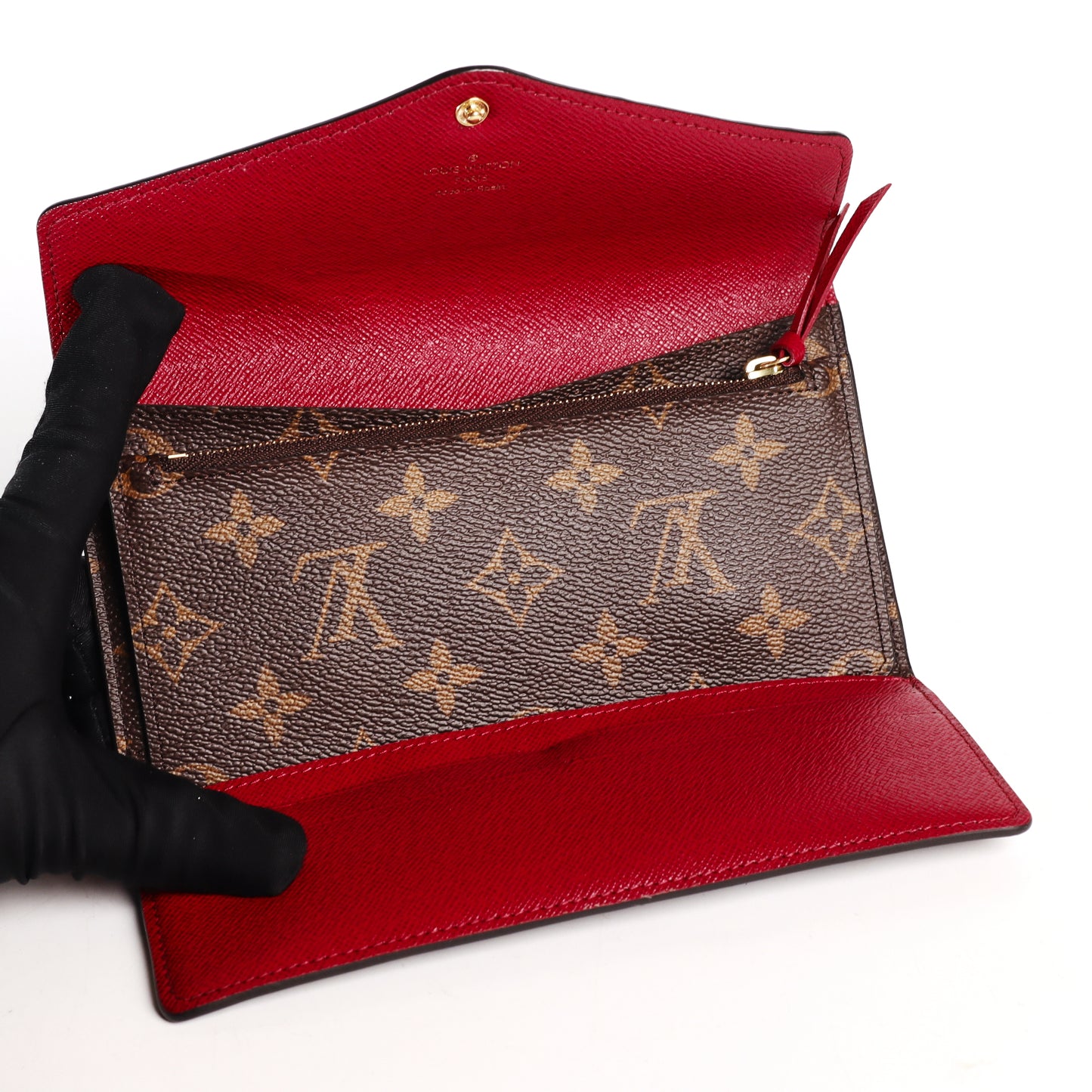 Pre-Owned Louis Vuitton Monogram Brown Coated Canvas Wallet 27823809