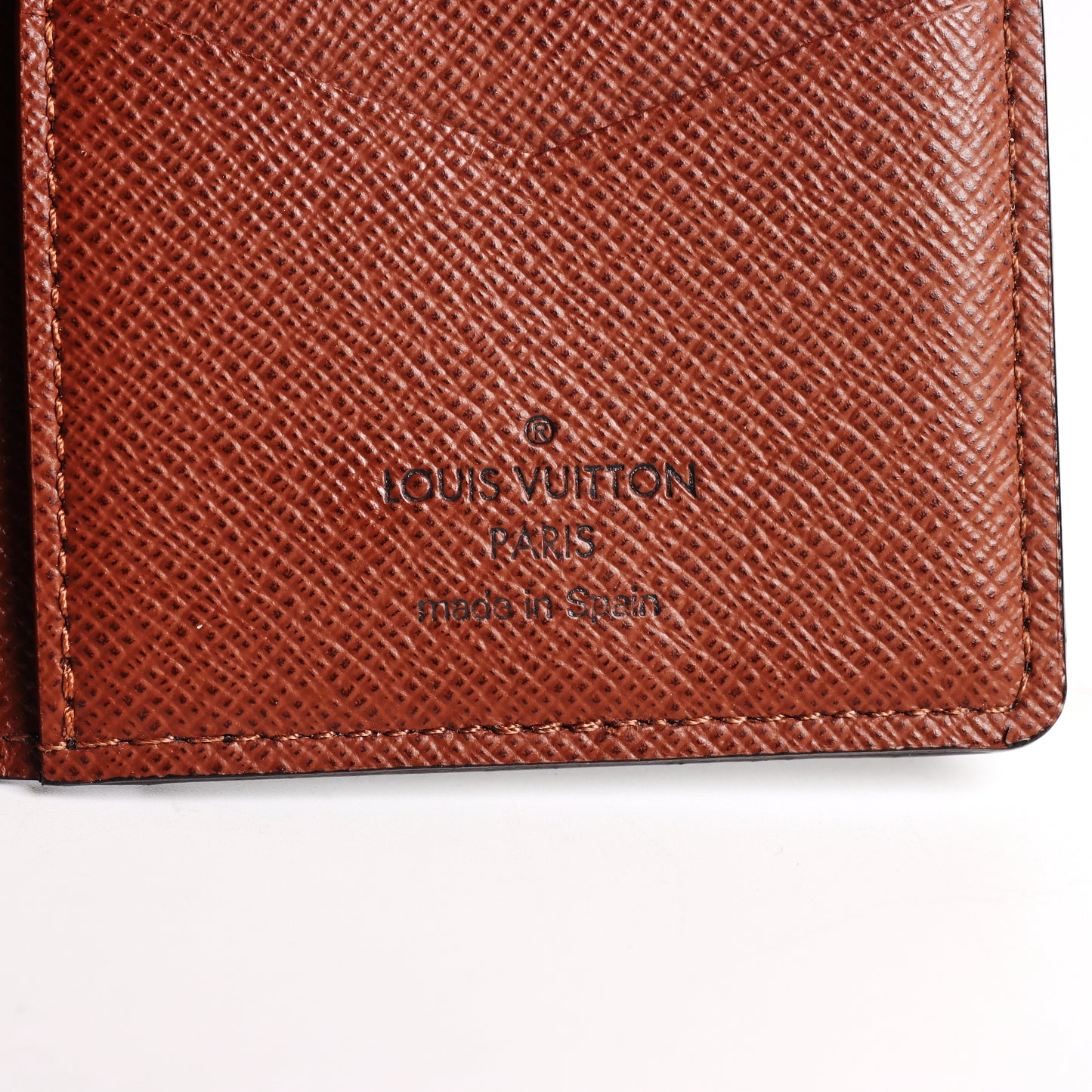 Pre-Owned Louis Vuitton Monogram Brown Coated Canvas Small Wallet 30513353