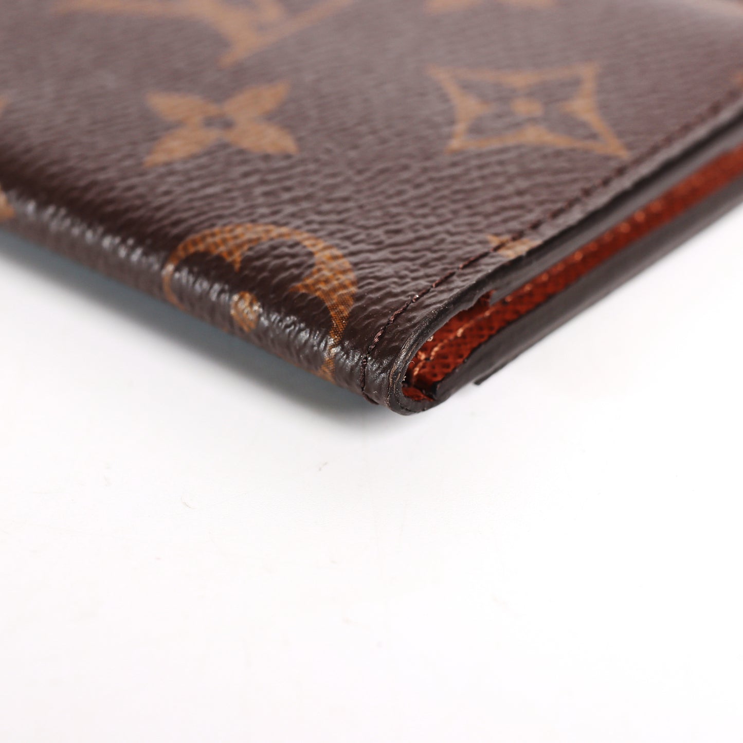 Pre-Owned Louis Vuitton Monogram Brown Coated Canvas Small Wallet 30513353