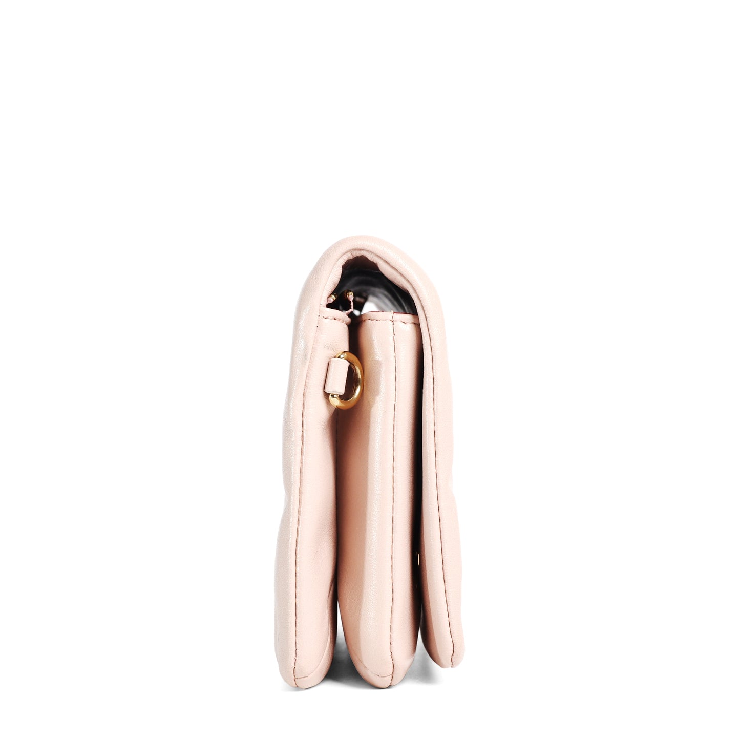 Pre-Owned Louis Vuitton  Pochette Pink Lambskin Crossbody Bag 30815614