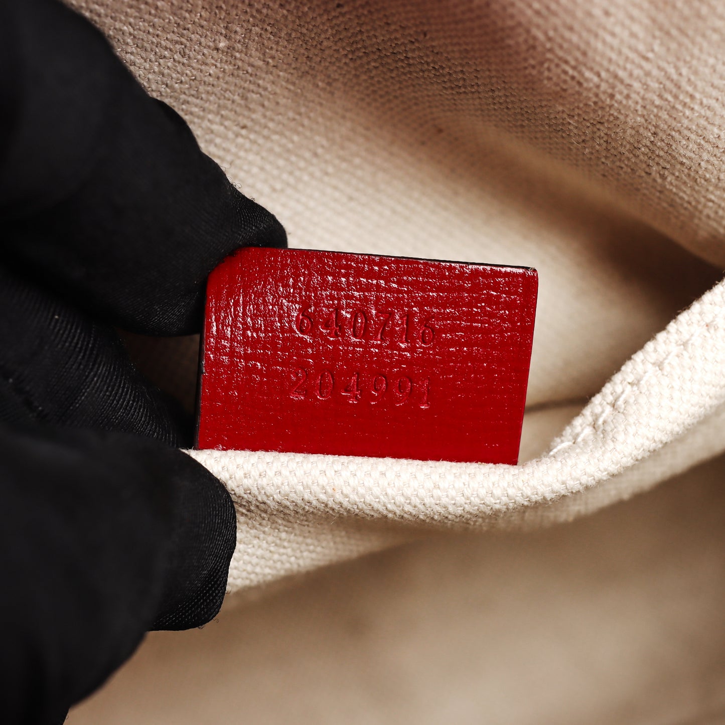 Pre-Owned Gucci Horsebit 1955 GG Beige Coated Canvas Shoulder Bag 31090616