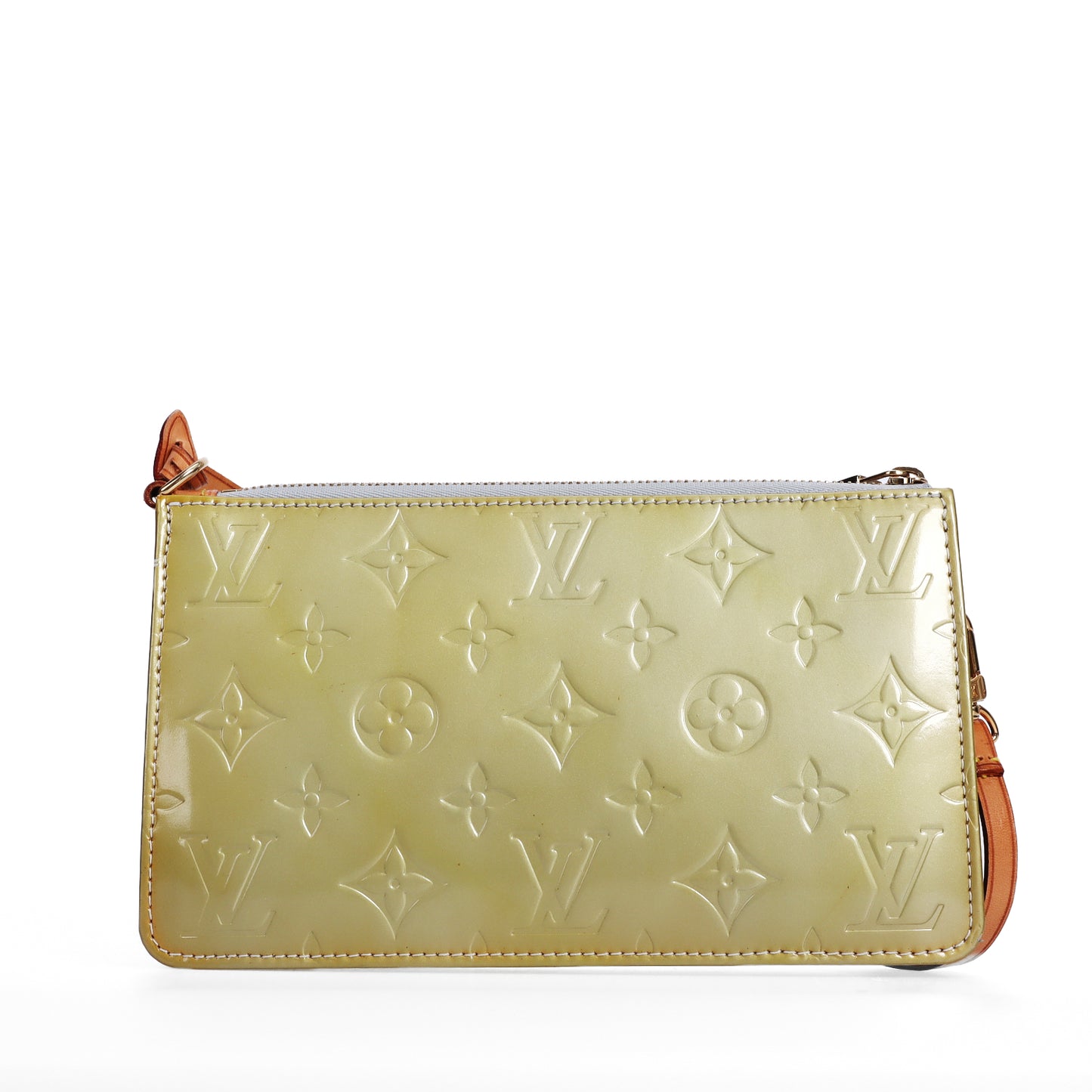 Pre-Owned Louis Vuitton Lexington Yellow Monogram Vernis Patent Leather Shoulder bag 32736136