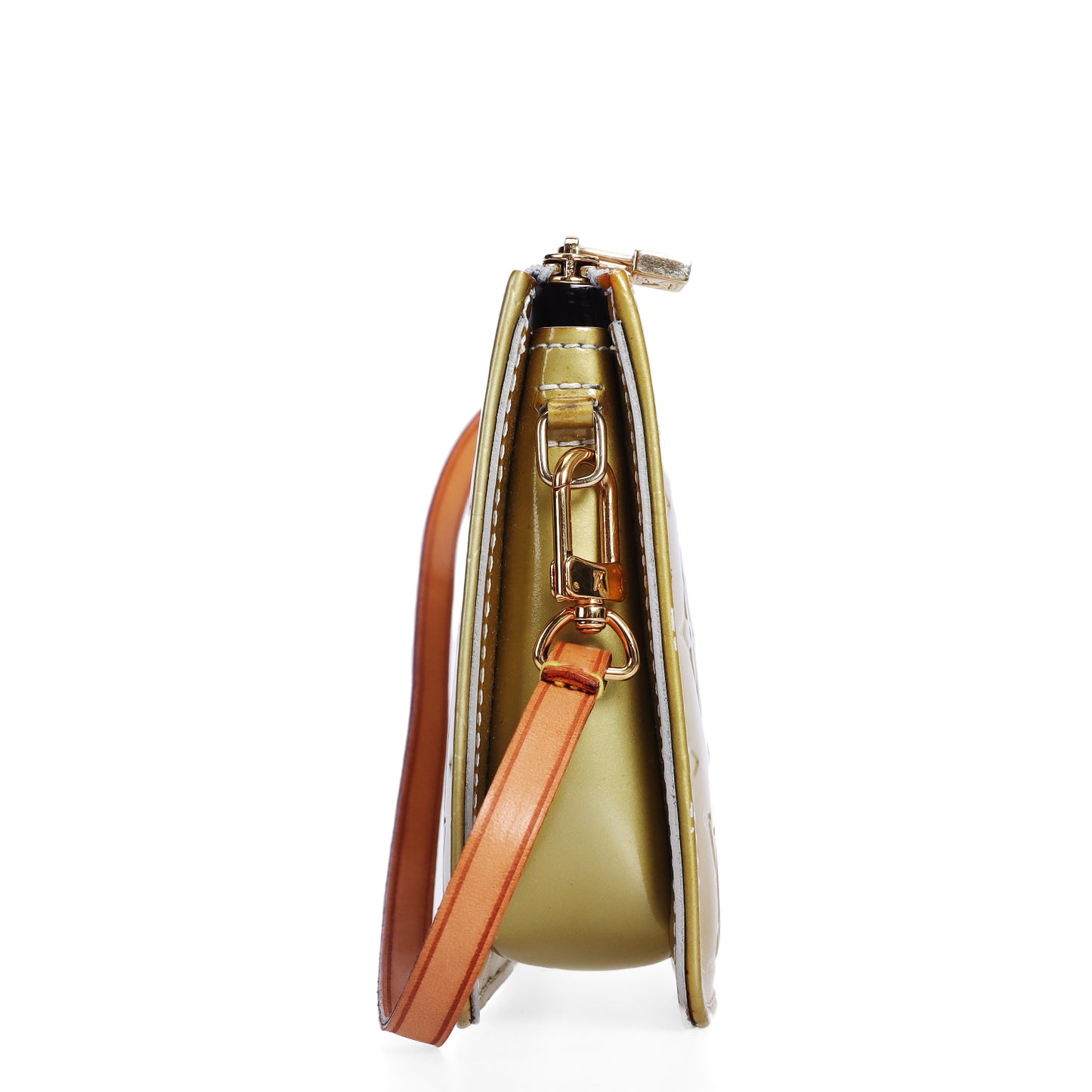 Pre-Owned Louis Vuitton Lexington Yellow Monogram Vernis Patent Leather Shoulder bag 32736136