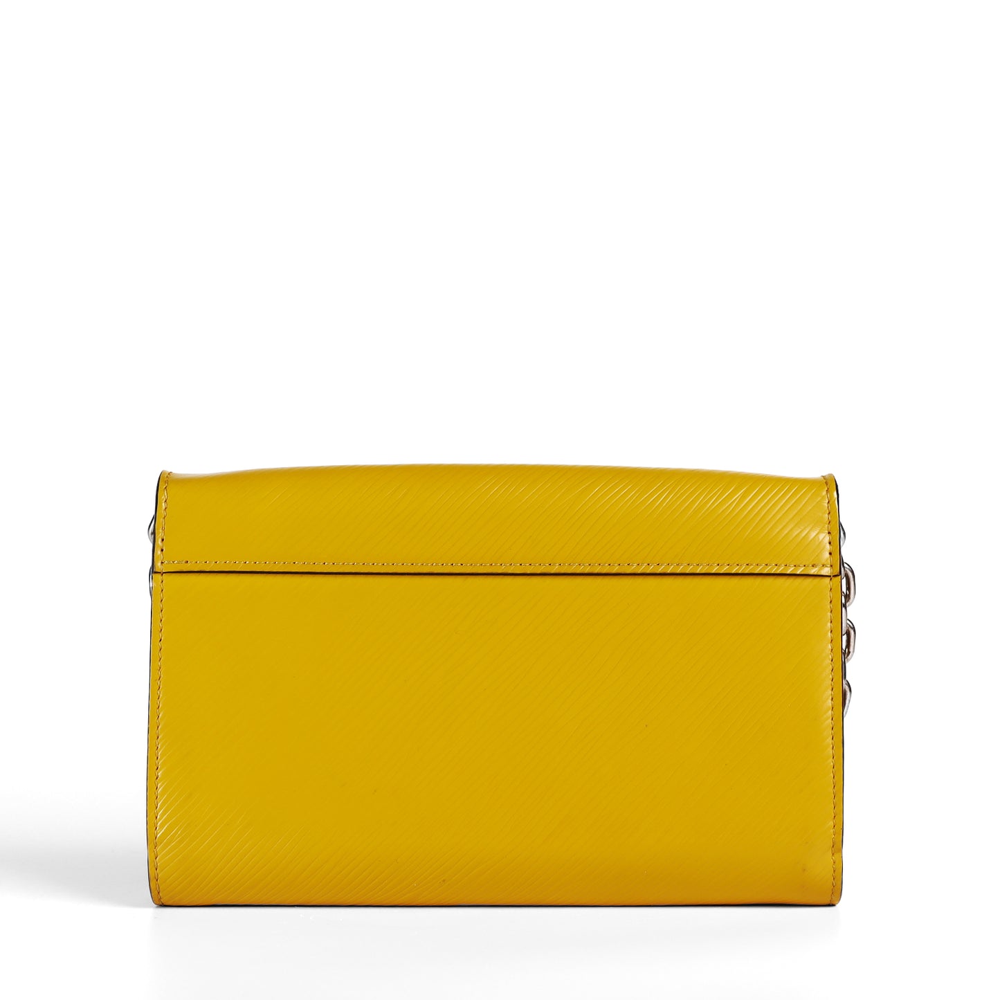 Pre-Owned Louis Vuitton Twist Yellow Epi Leather Exotic Birds Wallet on Chain 33912580