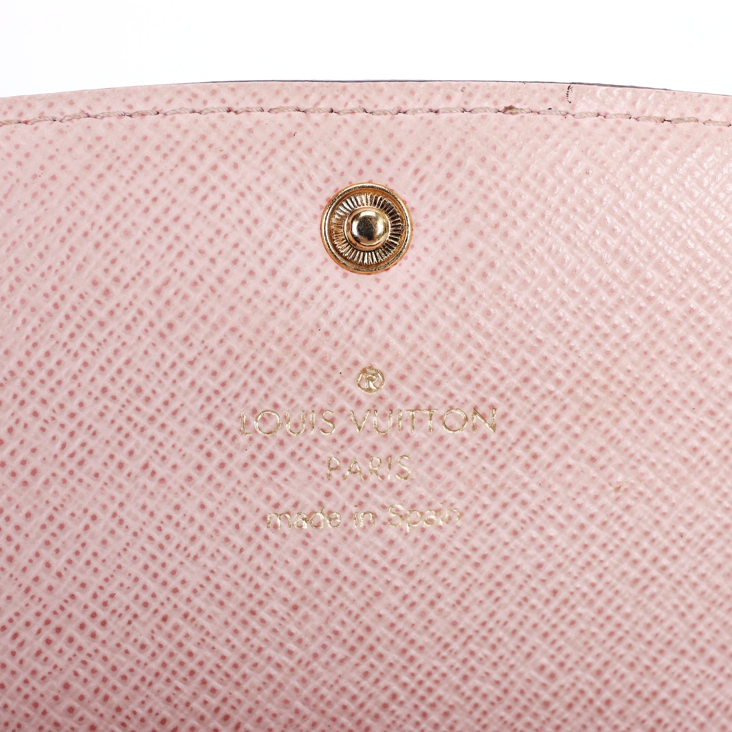 Pre-Owned Louis Vuitton Emilie  Monogram Brown Coated Canvas Long Wallet 35412385