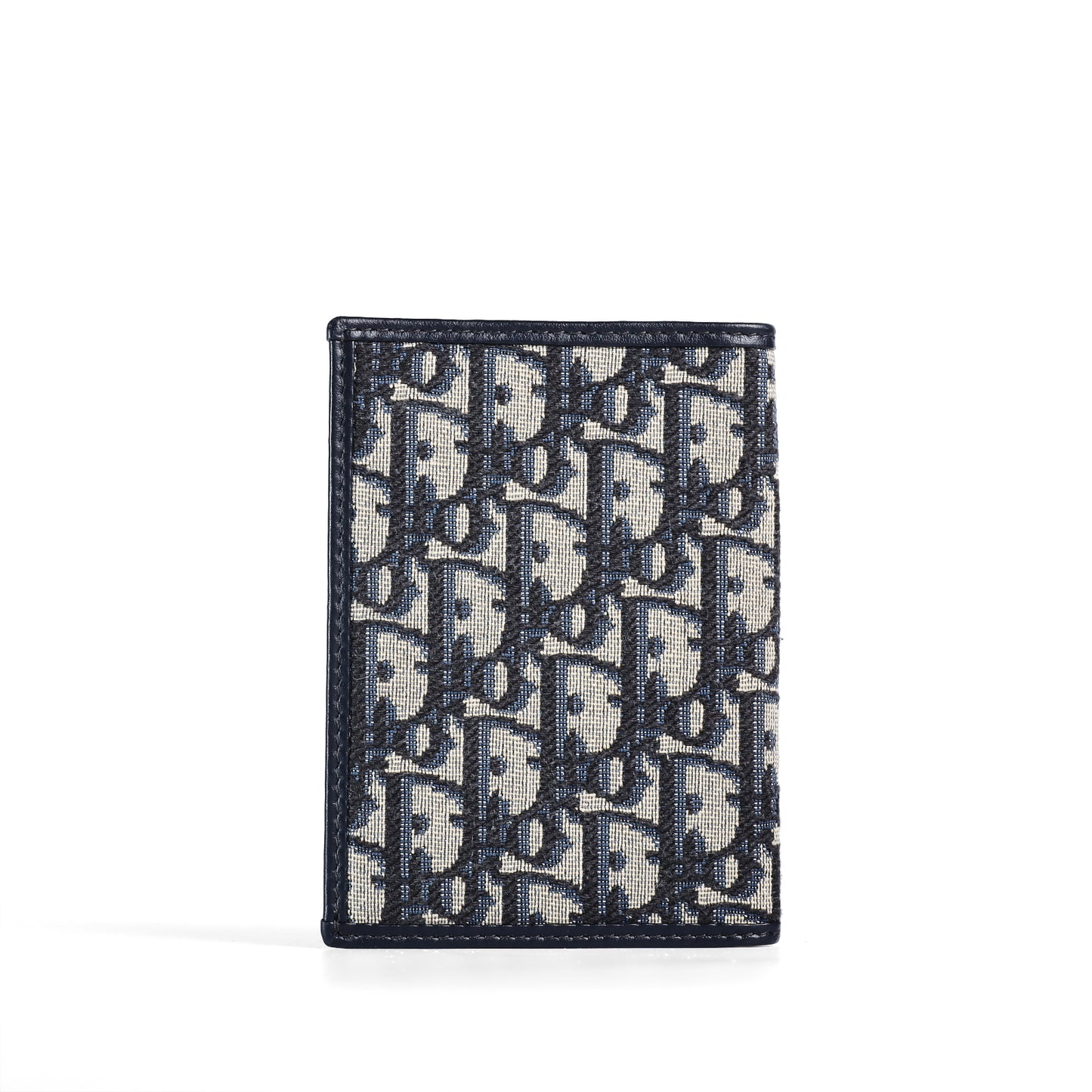 Pre‑Owned Dior 30 Montaigne Dark Blue Oblique canvas Wallet 35750334