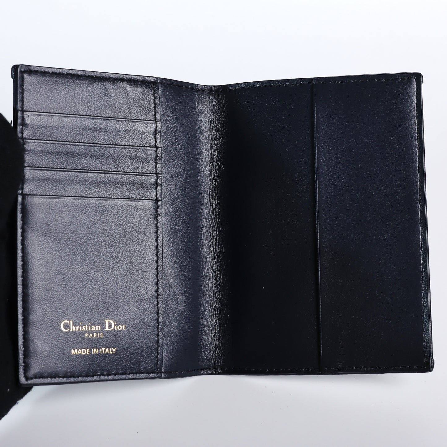 Pre‑Owned Dior 30 Montaigne Dark Blue Oblique canvas Wallet 35750334