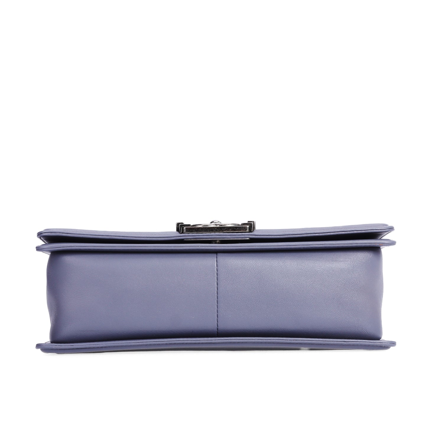 Pre-Owned Chanel Boy Lavender Lambskin Crossbody Bag 36708851 L