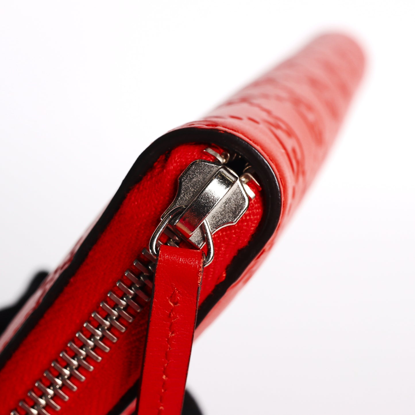 Pre-Owned Gucci Signature Red Calfskin Long Wallet 37241565