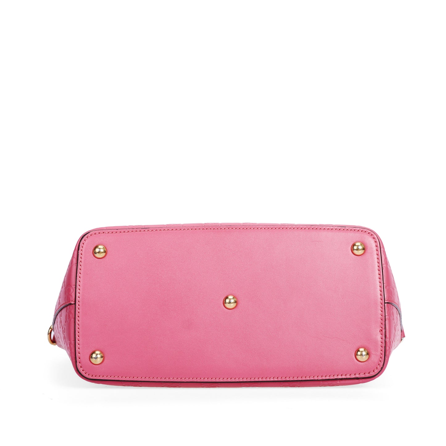 Pre-Owned Gucci Guccissima Pink Calfskin Shoulder Bag 39876849