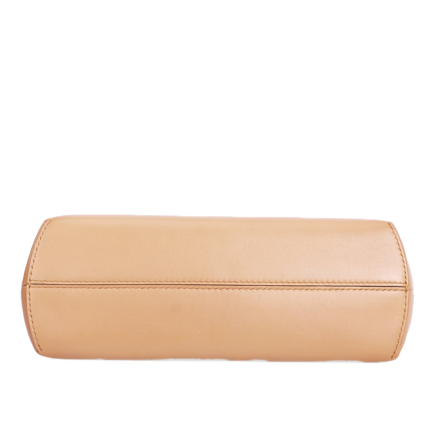 Pre-Owned Fendi First Small Beige Lambskin Leather Clutch 42440153