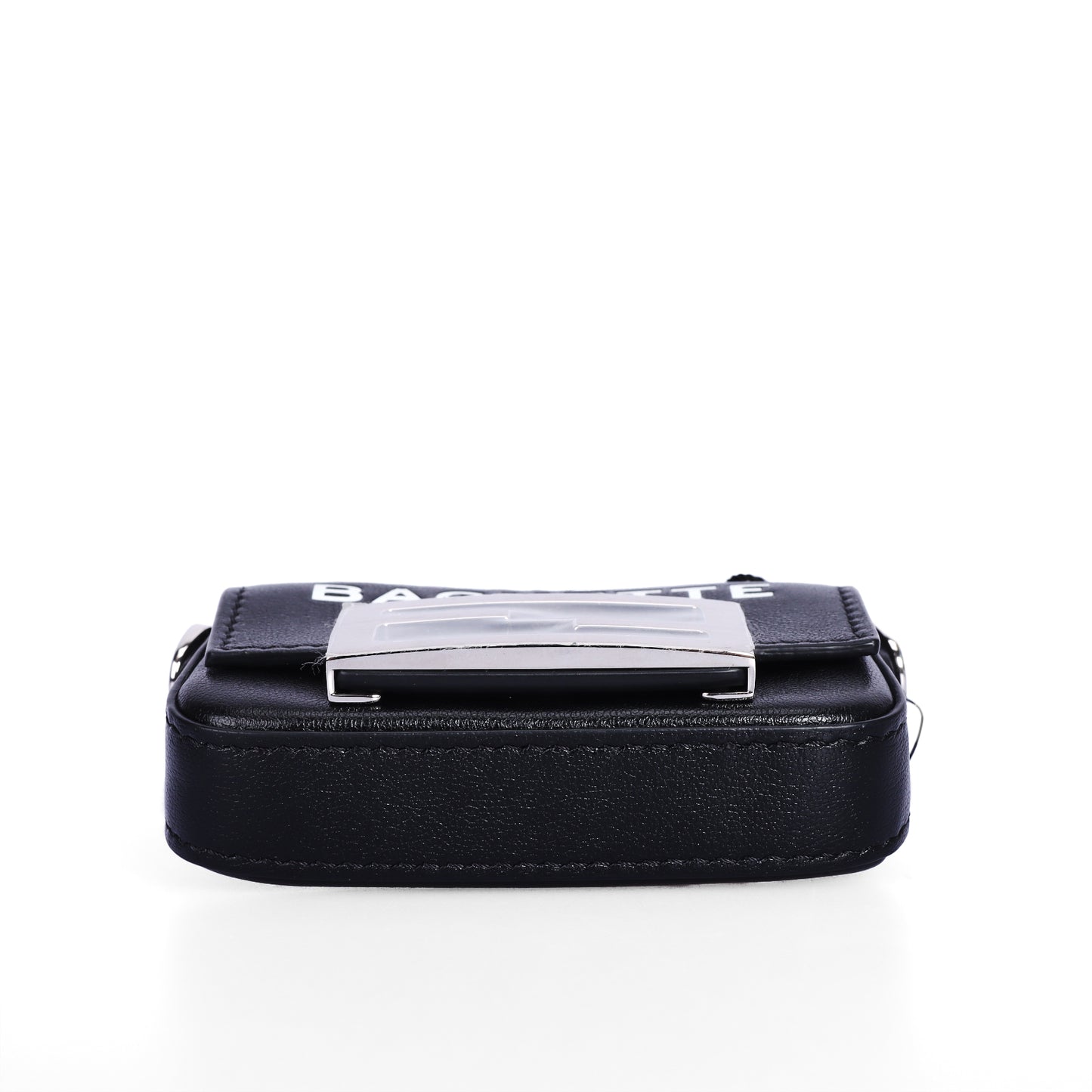 Fendi X MARC JACOBS Baguette Nano Black Calfskin Crossbody Bag 44269059