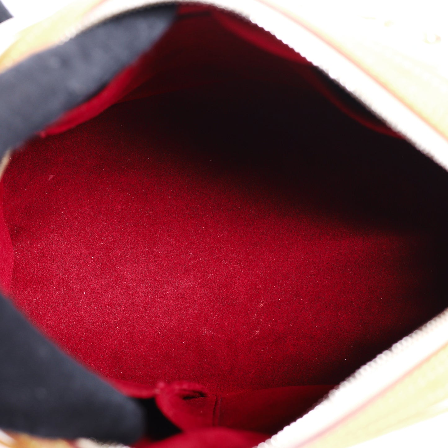 Pre-Owned Louis Vuitton Priscilla White Murakami  Coated Canvas Top Handle Bag 46418986