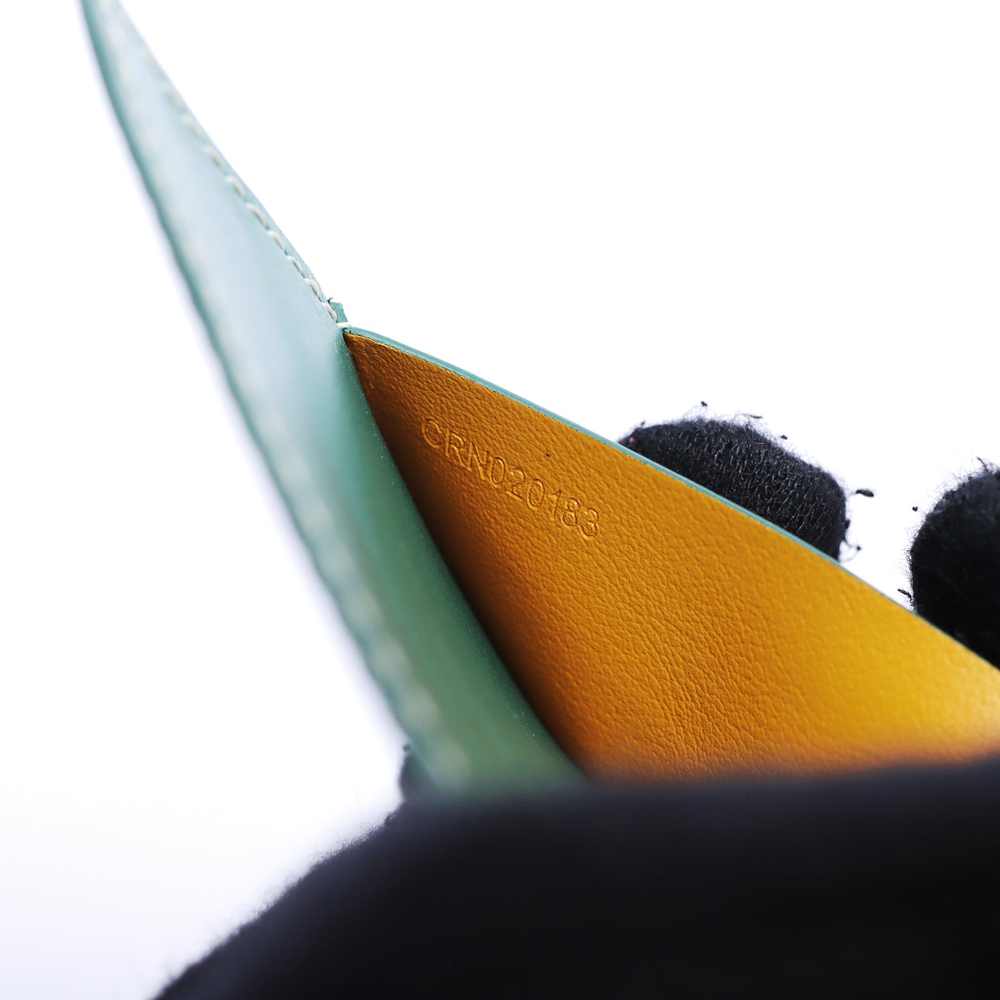 Pre-Owned Goyard Saint Marc Green Goyardine Coated Canvas Card Holder 46953278