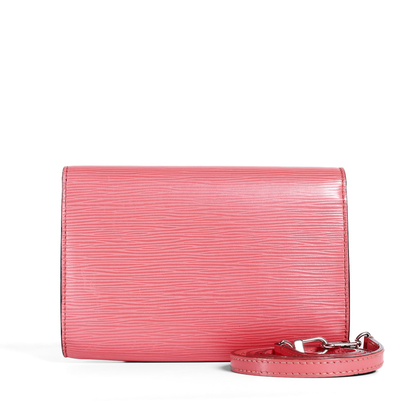 Pre-Owned Louis Vuitton Twist Pink Epi Calfskin Crossbody Bag 49577086