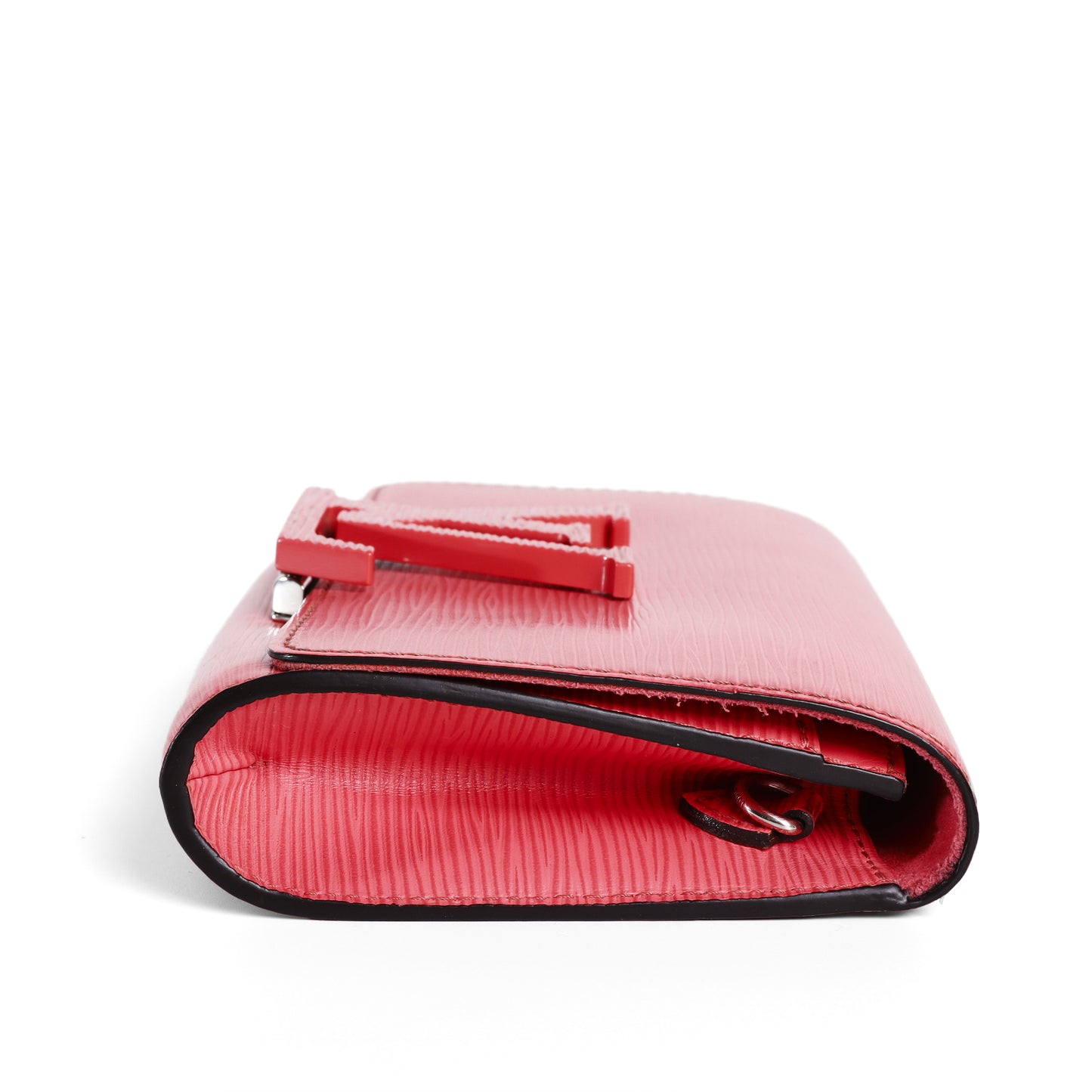 Pre-Owned Louis Vuitton Twist Pink Epi Calfskin Crossbody Bag 49577086