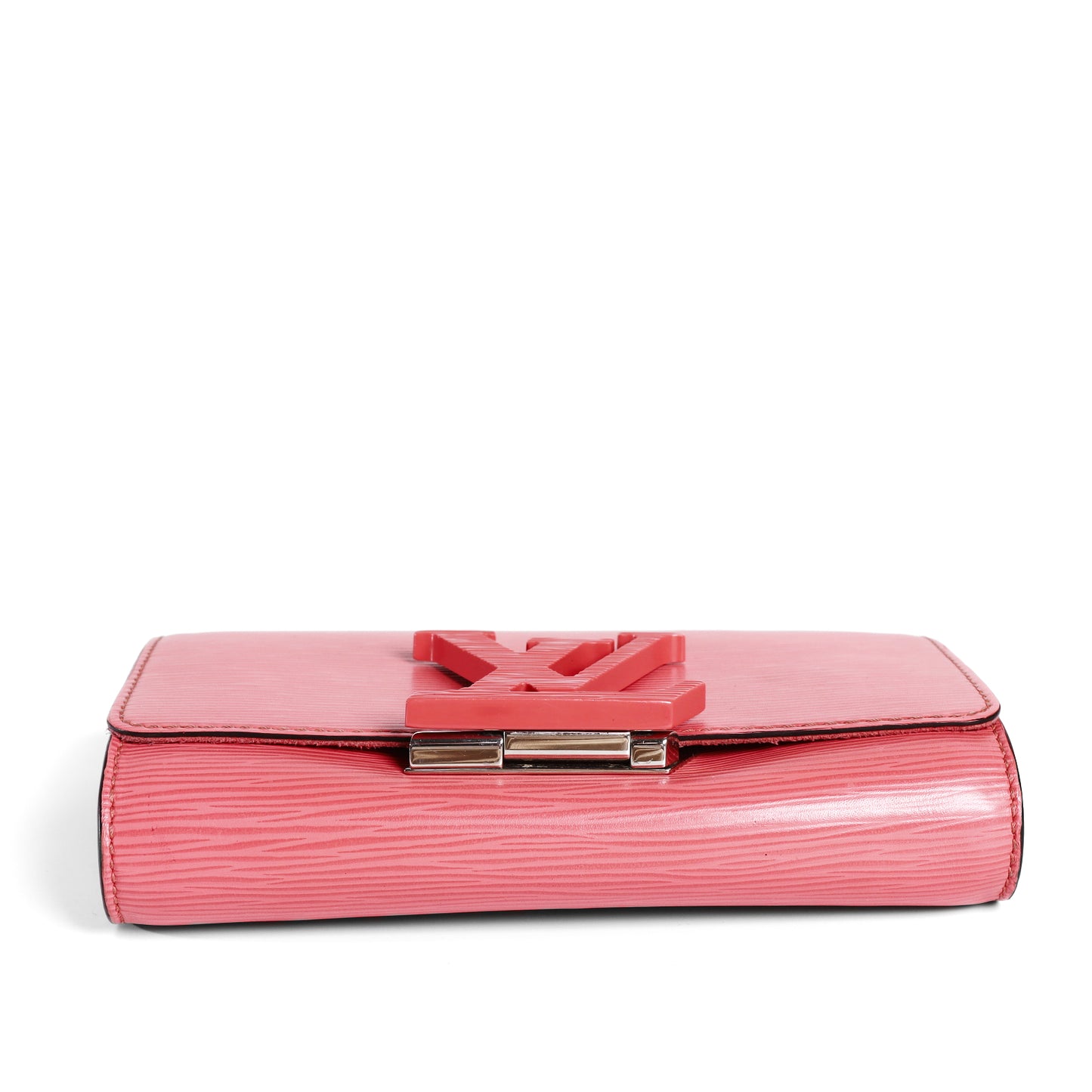 Pre-Owned Louis Vuitton Twist Pink Epi Calfskin Crossbody Bag 49577086
