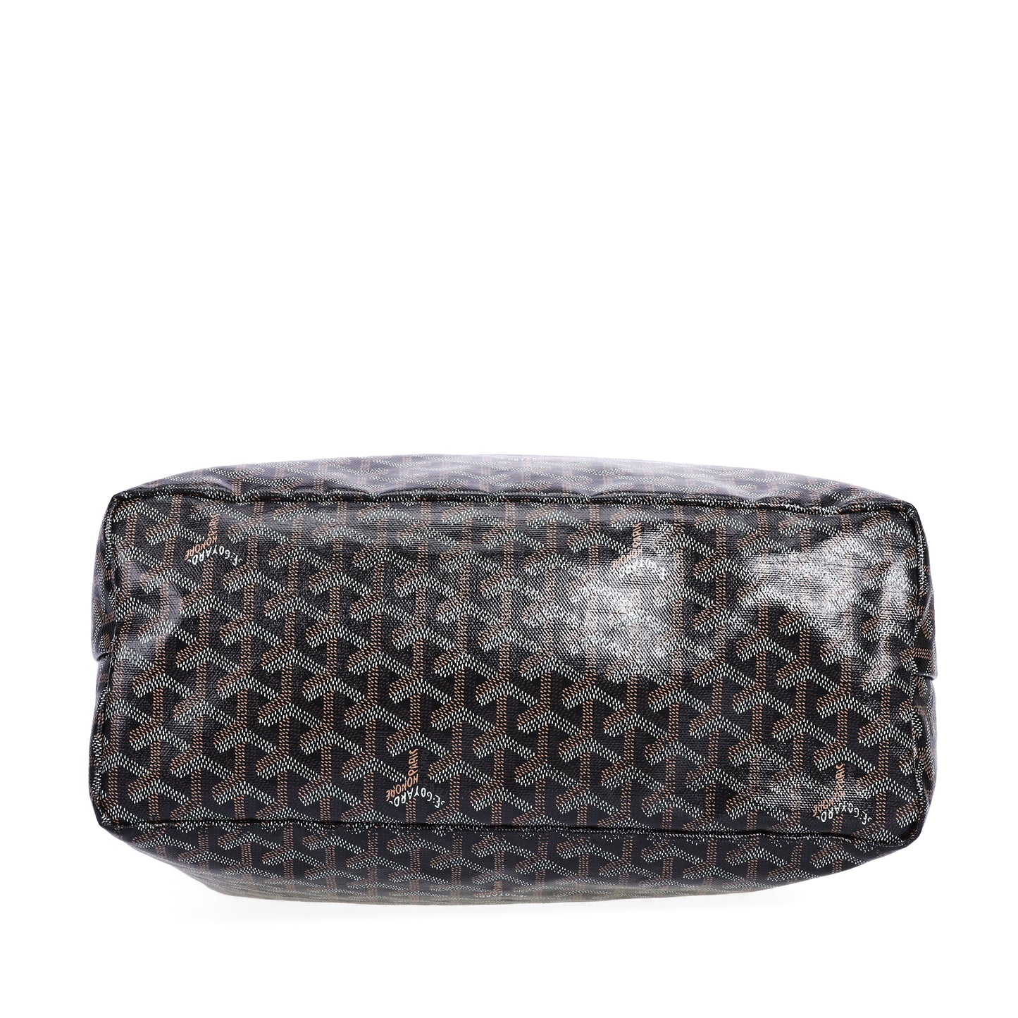 Pre-Owned Goyard Saint Louis Black Coated Canvas Top Handle Bag 49664840