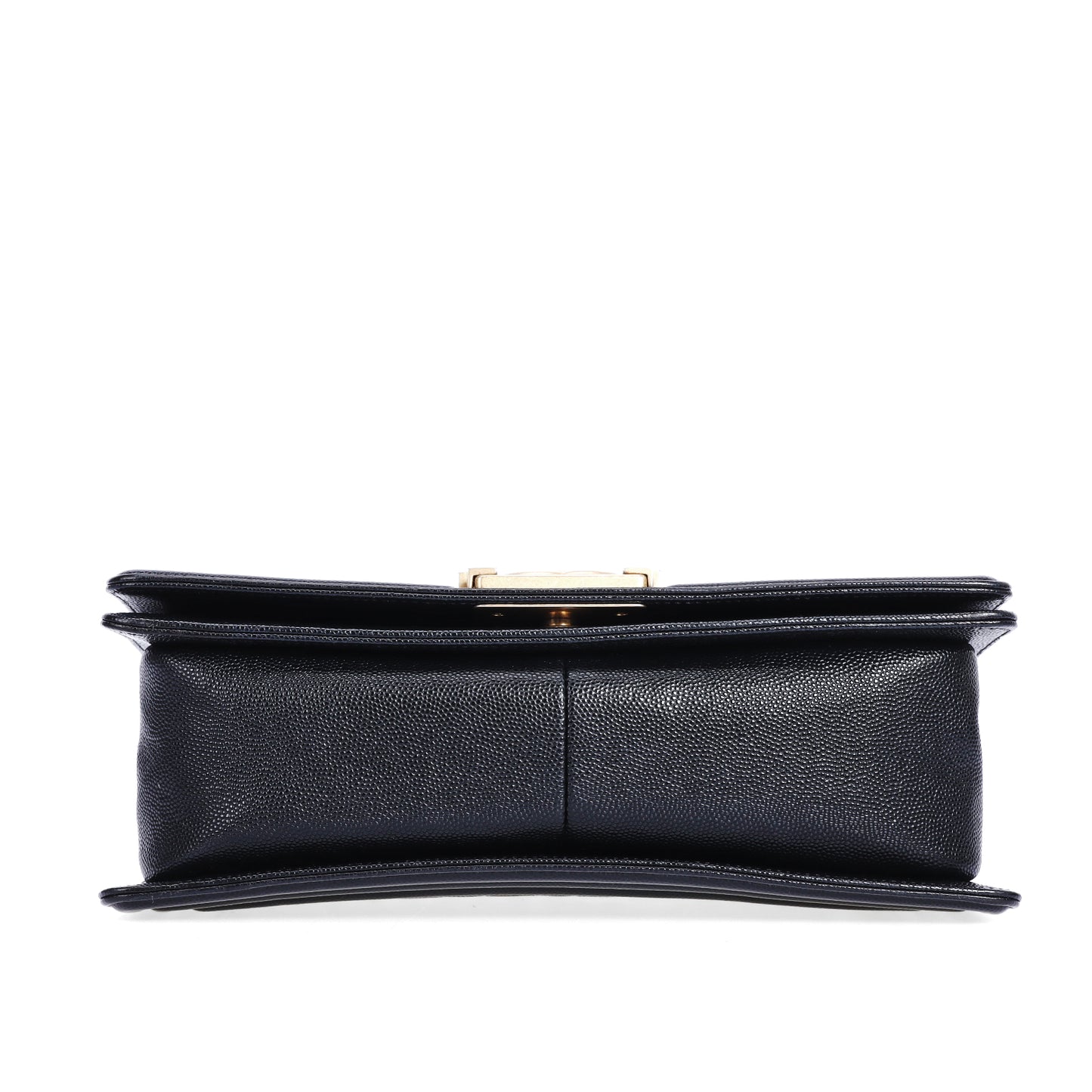 Pre-Owned Chanel Le Boy Medium Black Quilted Calfskin Crossbody Bag 51436585