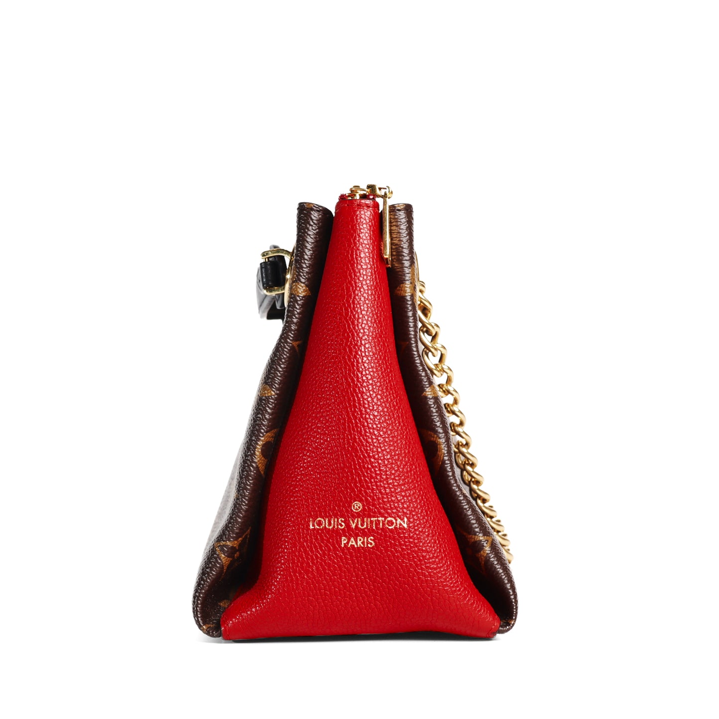 Pre-Owned Louis Vuitton Surène BB Red Monogram Coated Canvas Shoulder Bag 51599048