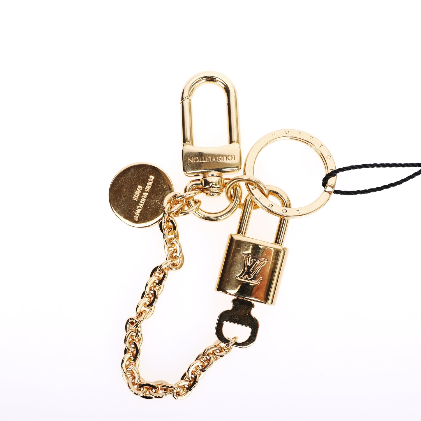 Pre-Owned Louis Vuitton Gold Metal Key Holder 51621143