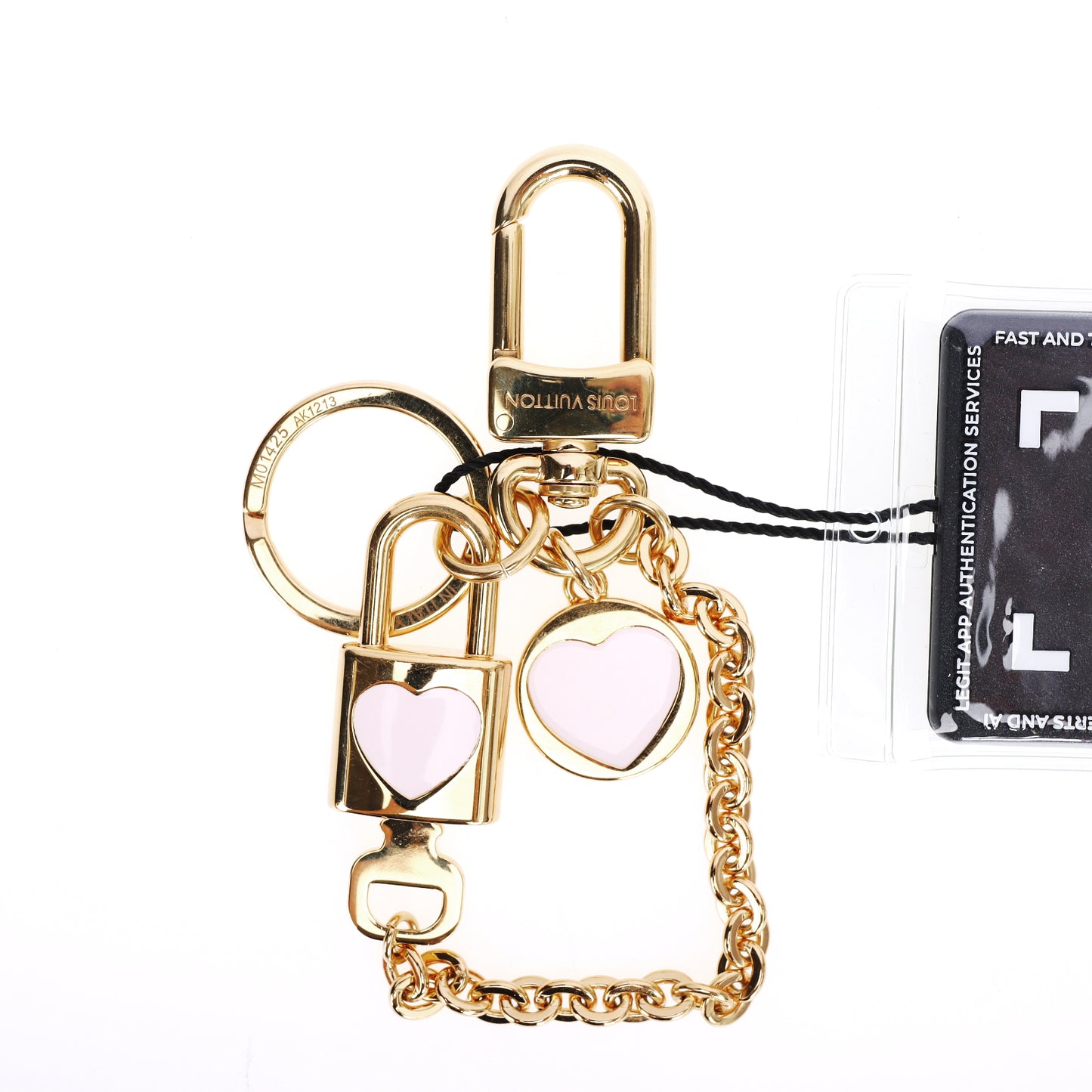 Pre-Owned Louis Vuitton Gold Metal Key Holder 51621143