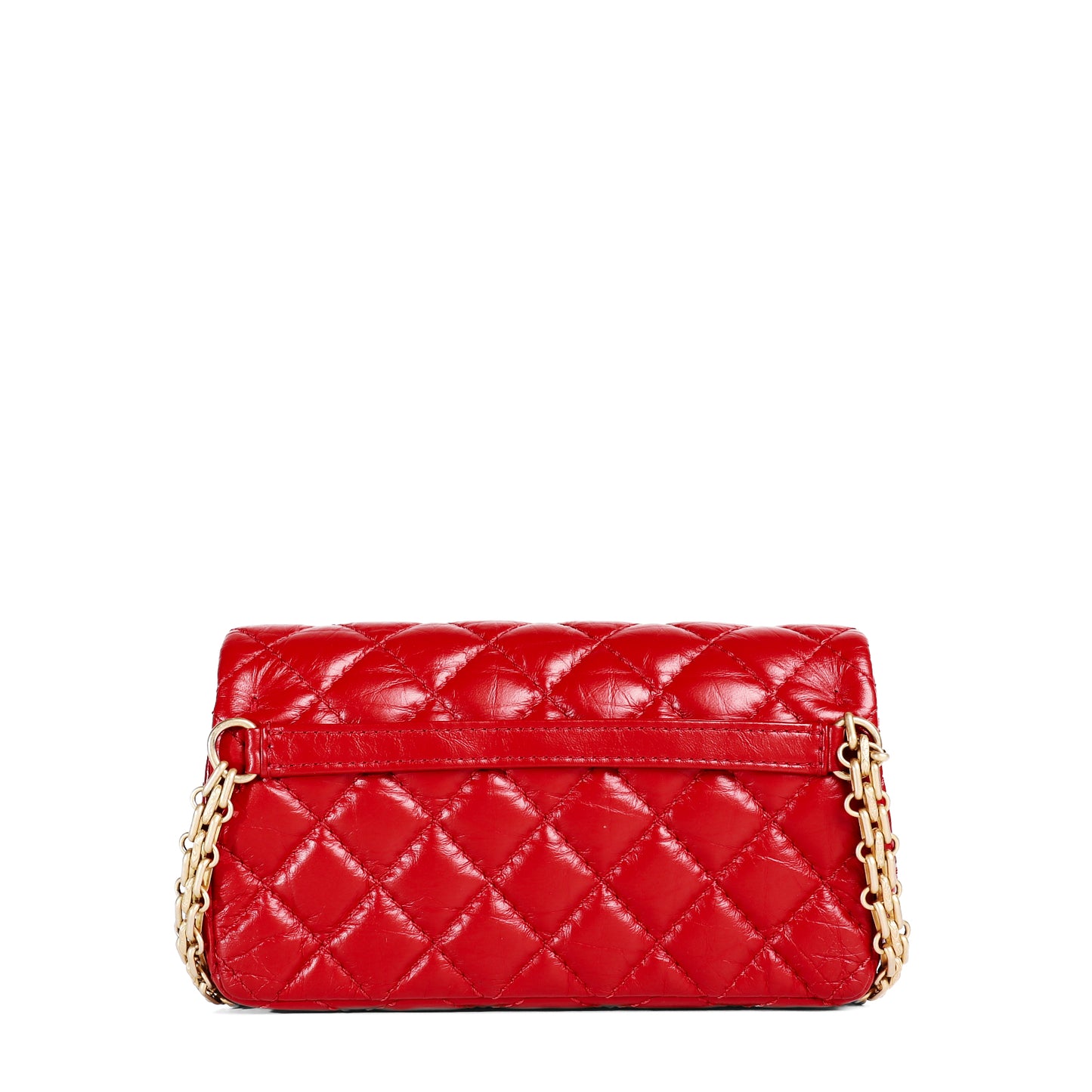 Pre-Owned Chanel Reissue Red Calfskin Shoulder Bag 51727177