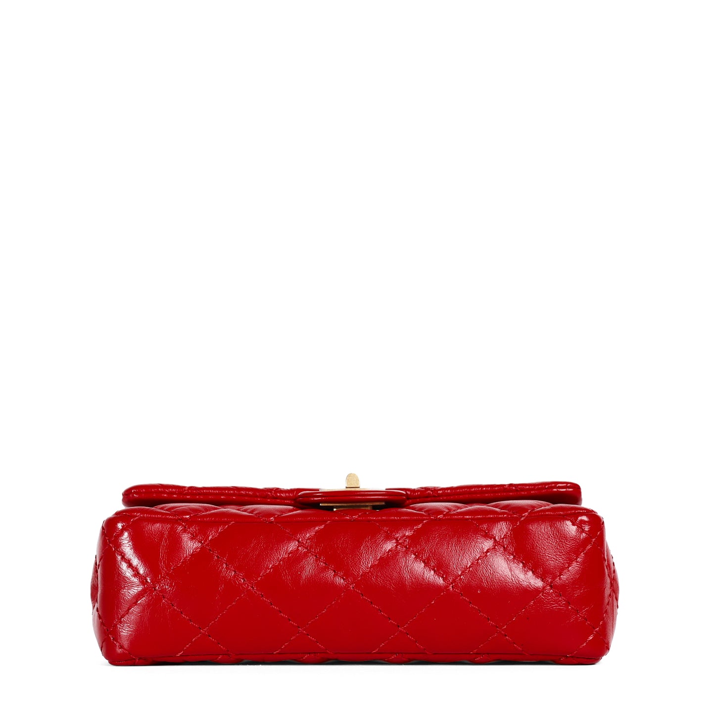 Pre-Owned Chanel Reissue Red Calfskin Shoulder Bag 51727177