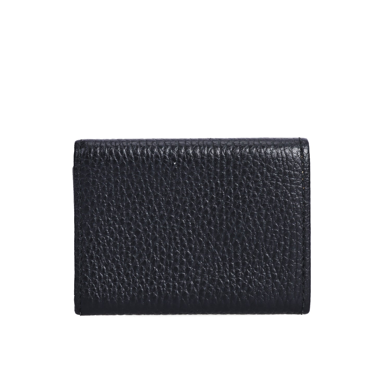 Pre-Owned Gucci Black Calfskin Wallet 52151643