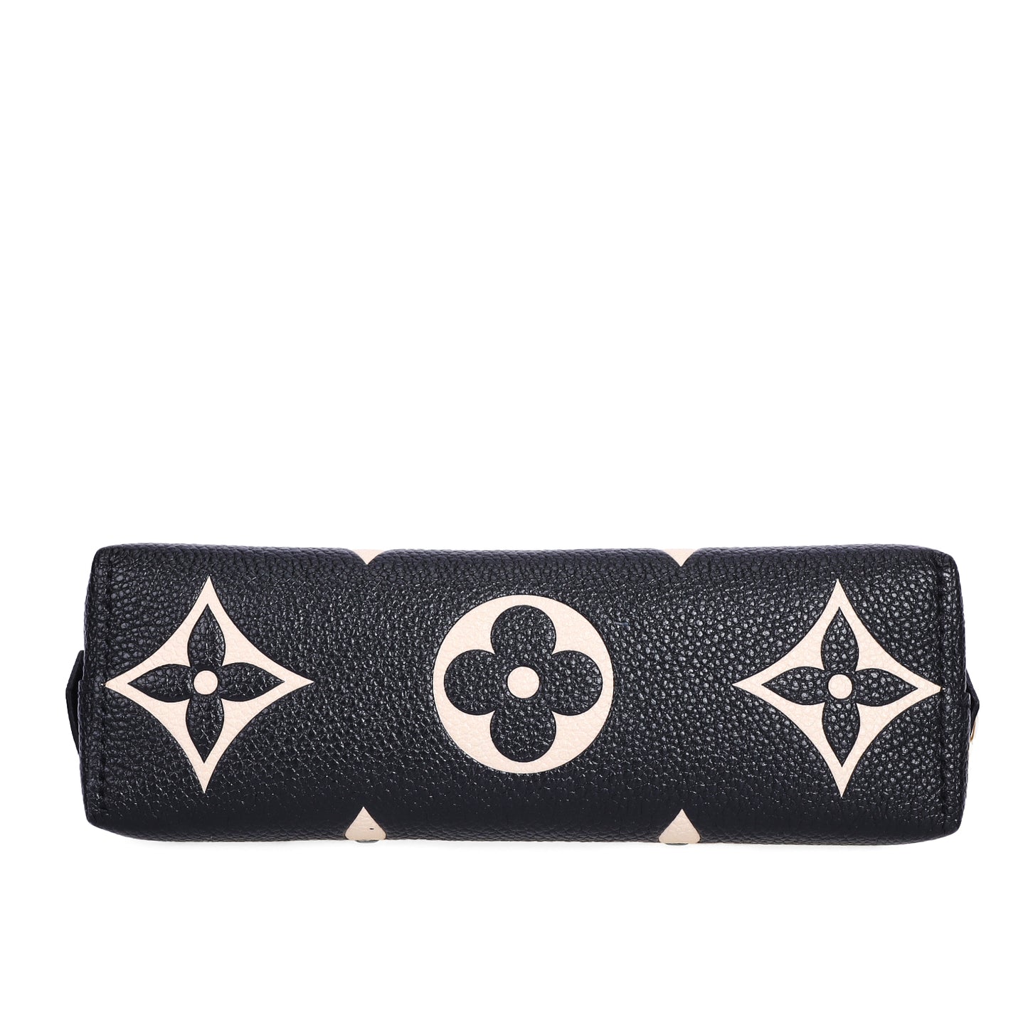 Pre-Owned Louis Vuitton  Cosmetic Pouch Monogram Black Calfskin Leather Clutch Bag 52533104