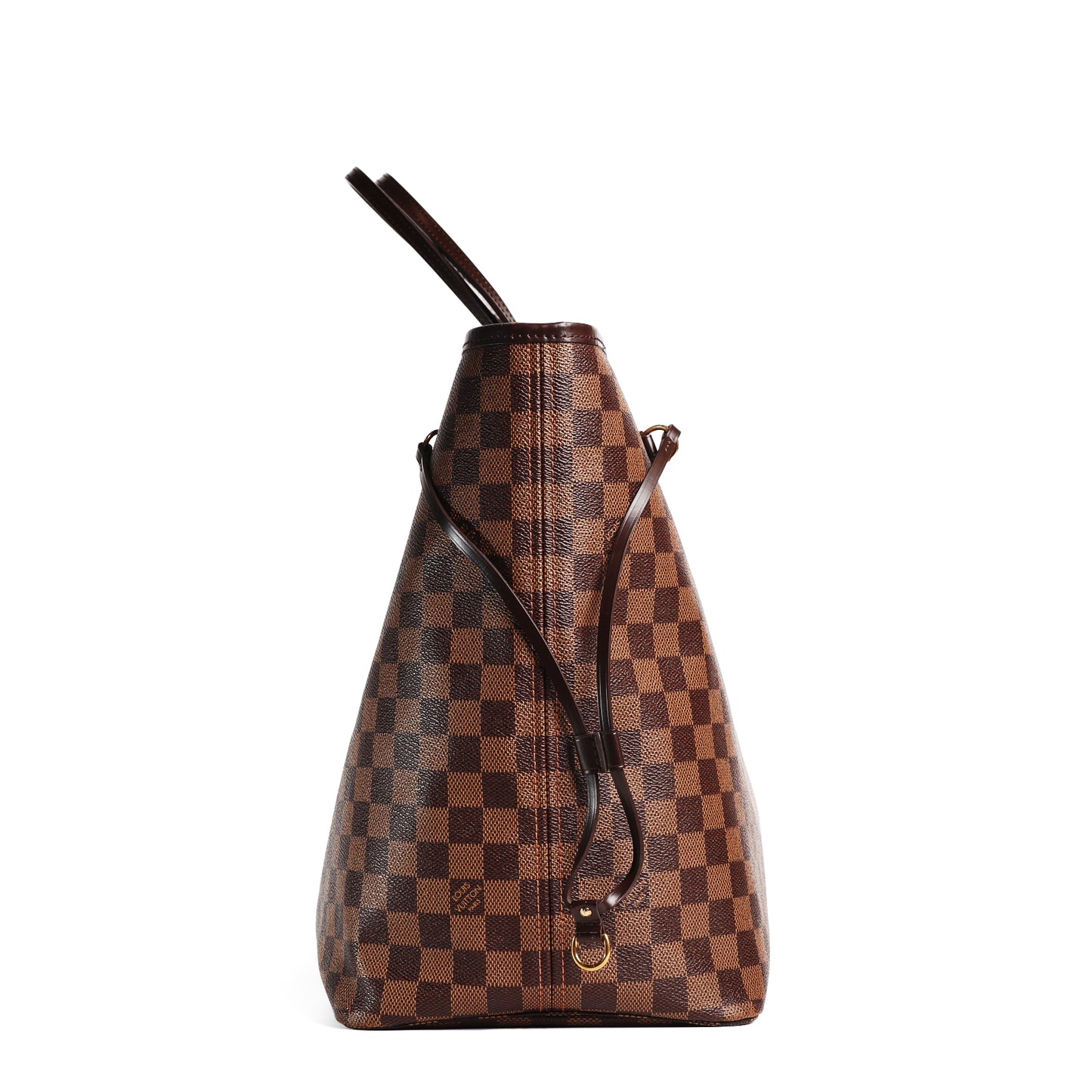 Pre-Owned Louis Vuitton Neverfull GM Brown Coated Canvas Top Handle Bag 52996214