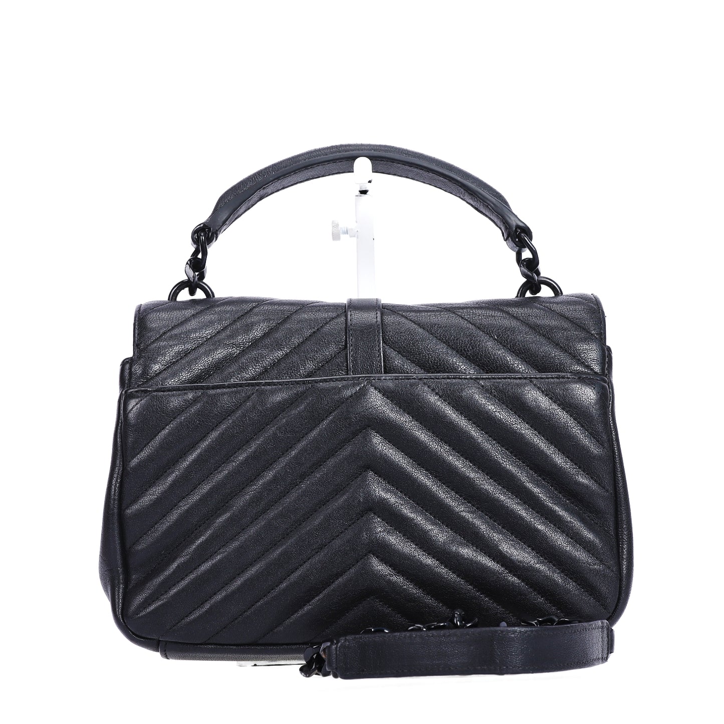 Pre-Owned Saint Laurent Black College Shoulder Bag 56709984