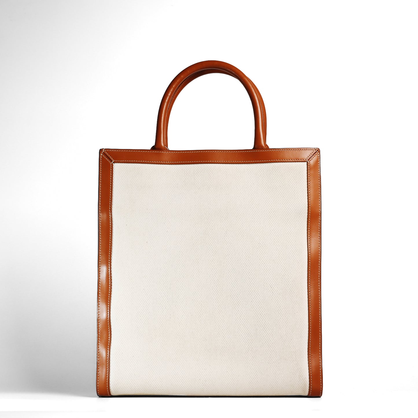 Pre‑Owned Celine Beige Canvas Crossbody Bag 57195082