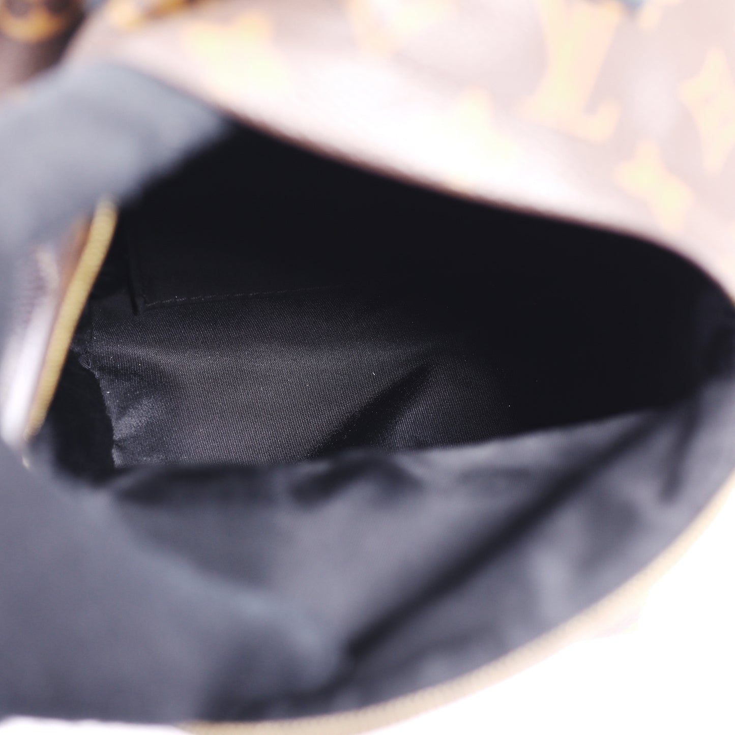 Pre-Owned Louis Vuitton Palm Springs Monogram Brown Coated Canvas Backpack 58084286