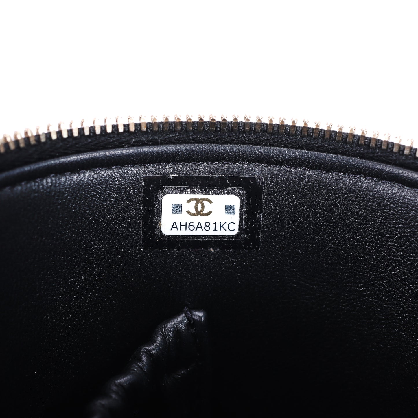 Pre-Owned Chanel Afternoon Tea Bucket Black Lambskin Shoulder Bag 58479789 L