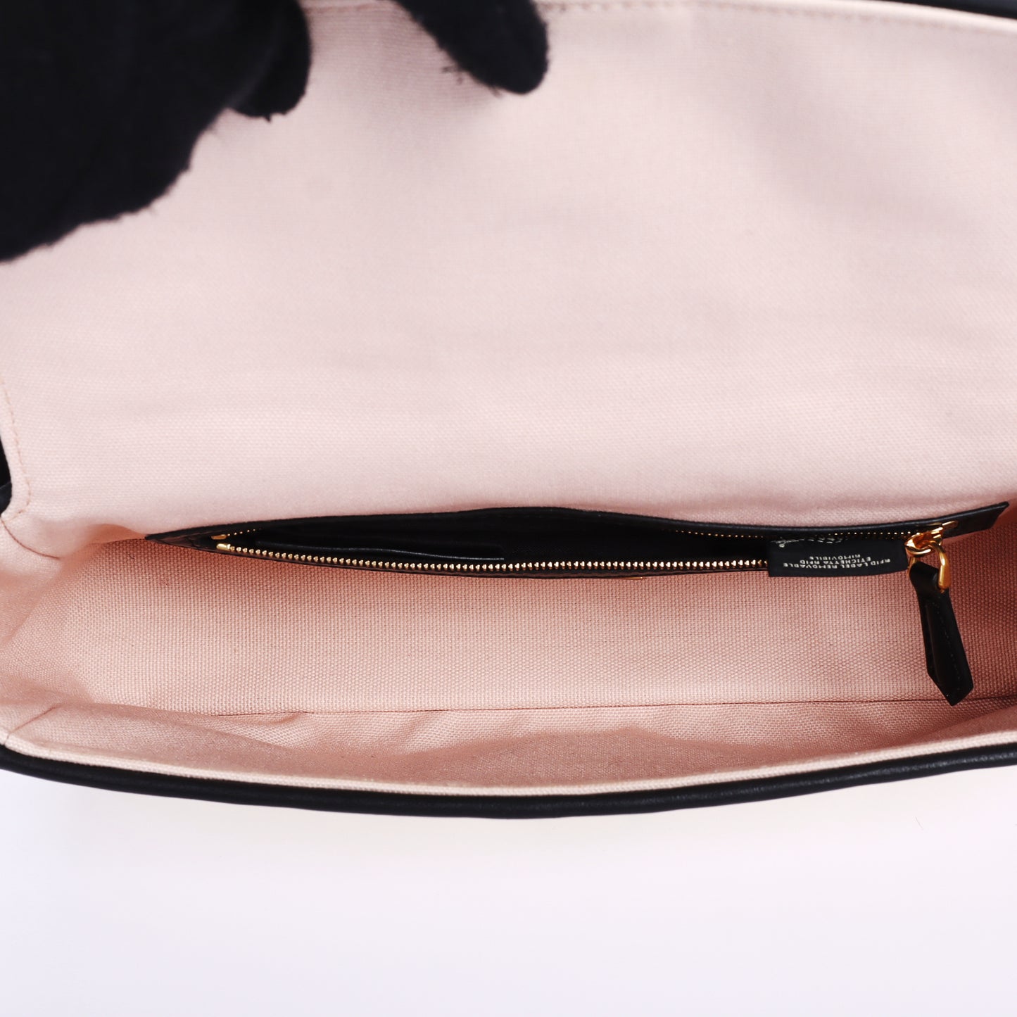 Pre-Owned Fendi Pink Zucca Embroidered Canvas Baguette Crossbody Bag 58936171